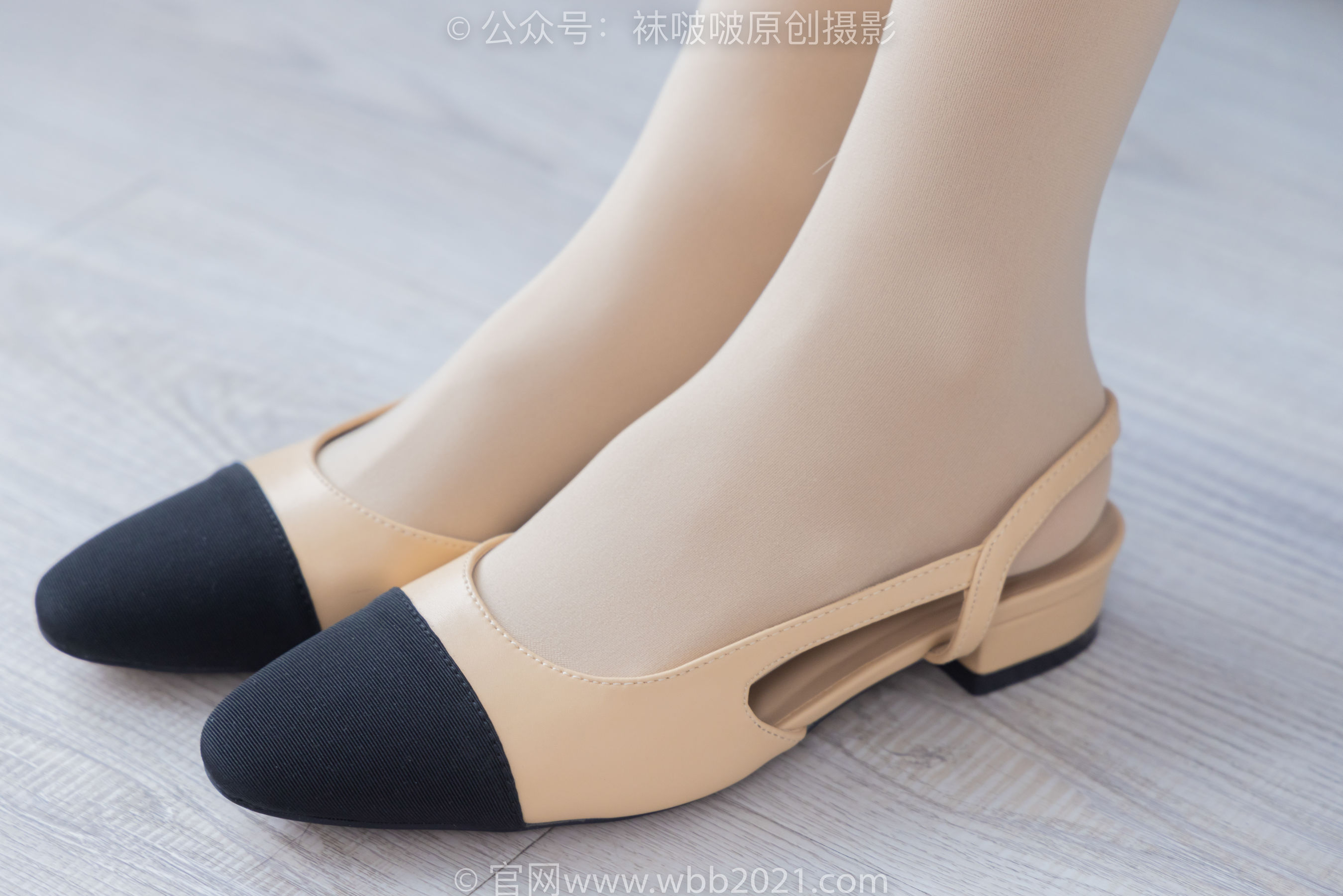 BoBoSocks袜啵啵 No.319 奶油 -高跟鞋、平底鞋、厚肉丝、厚黑丝大腿袜