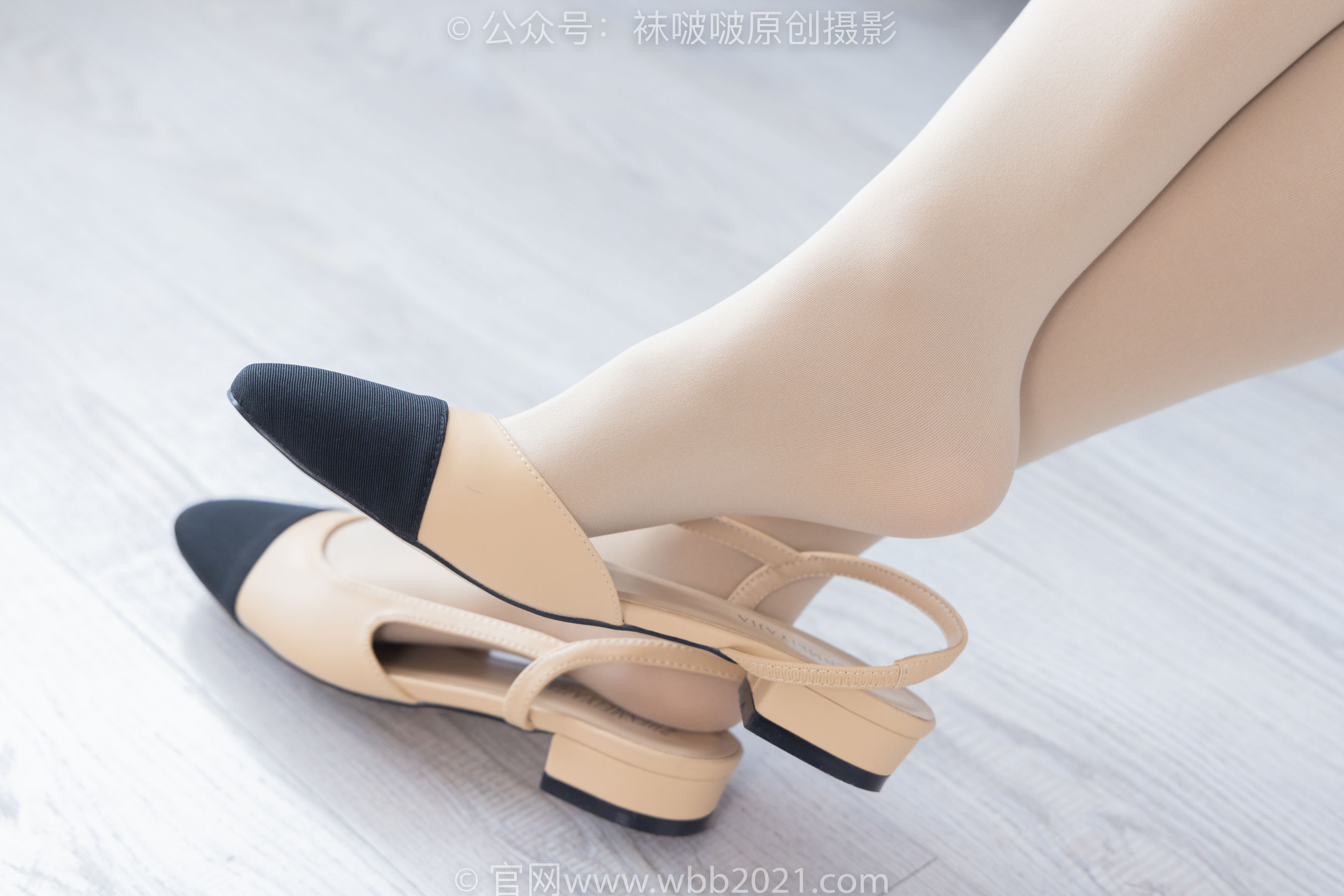 BoBoSocks袜啵啵 No.319 奶油 -高跟鞋、平底鞋、厚肉丝、厚黑丝大腿袜