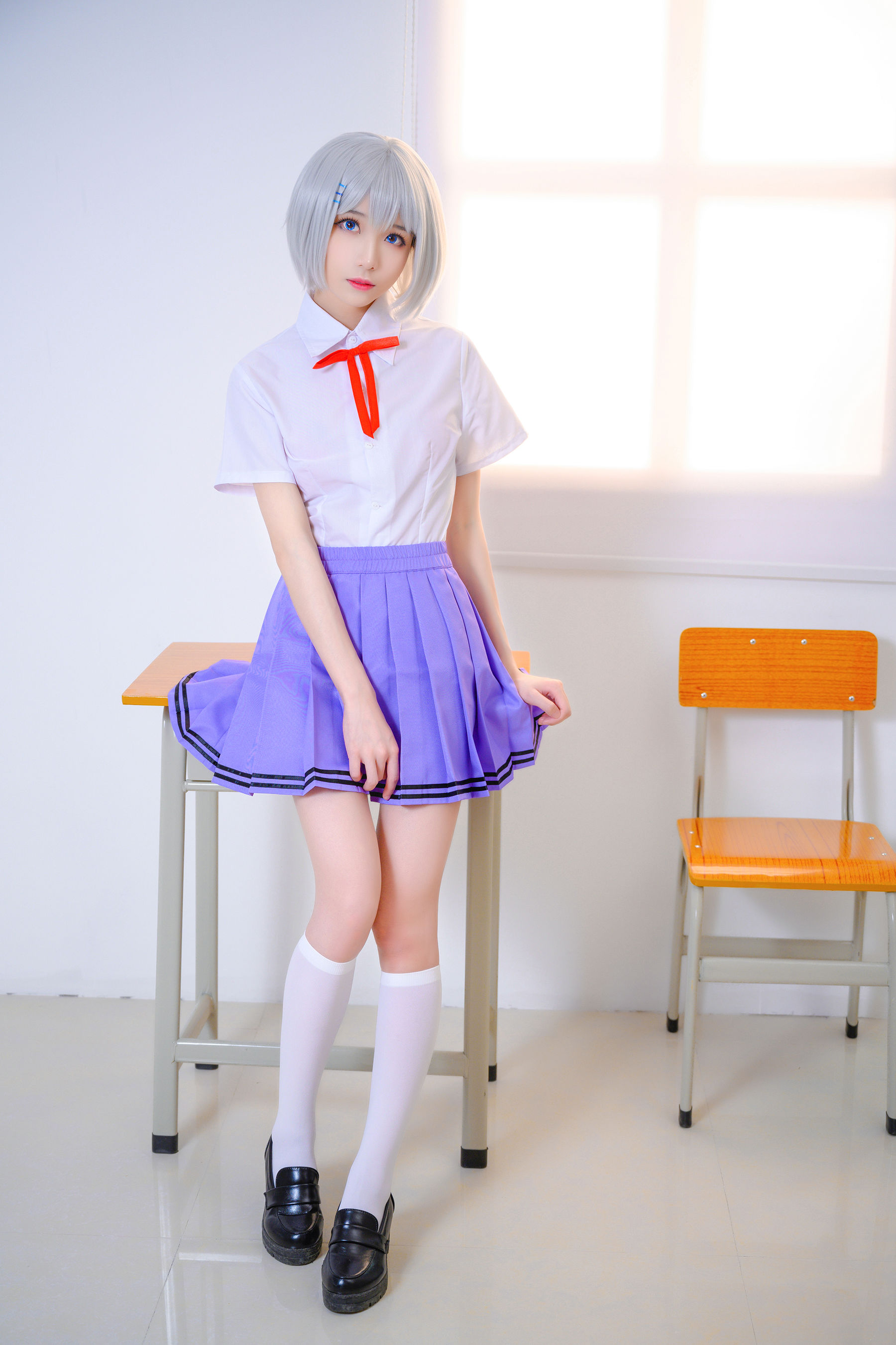 Tomoyo酱 - 鸢一折纸 校服