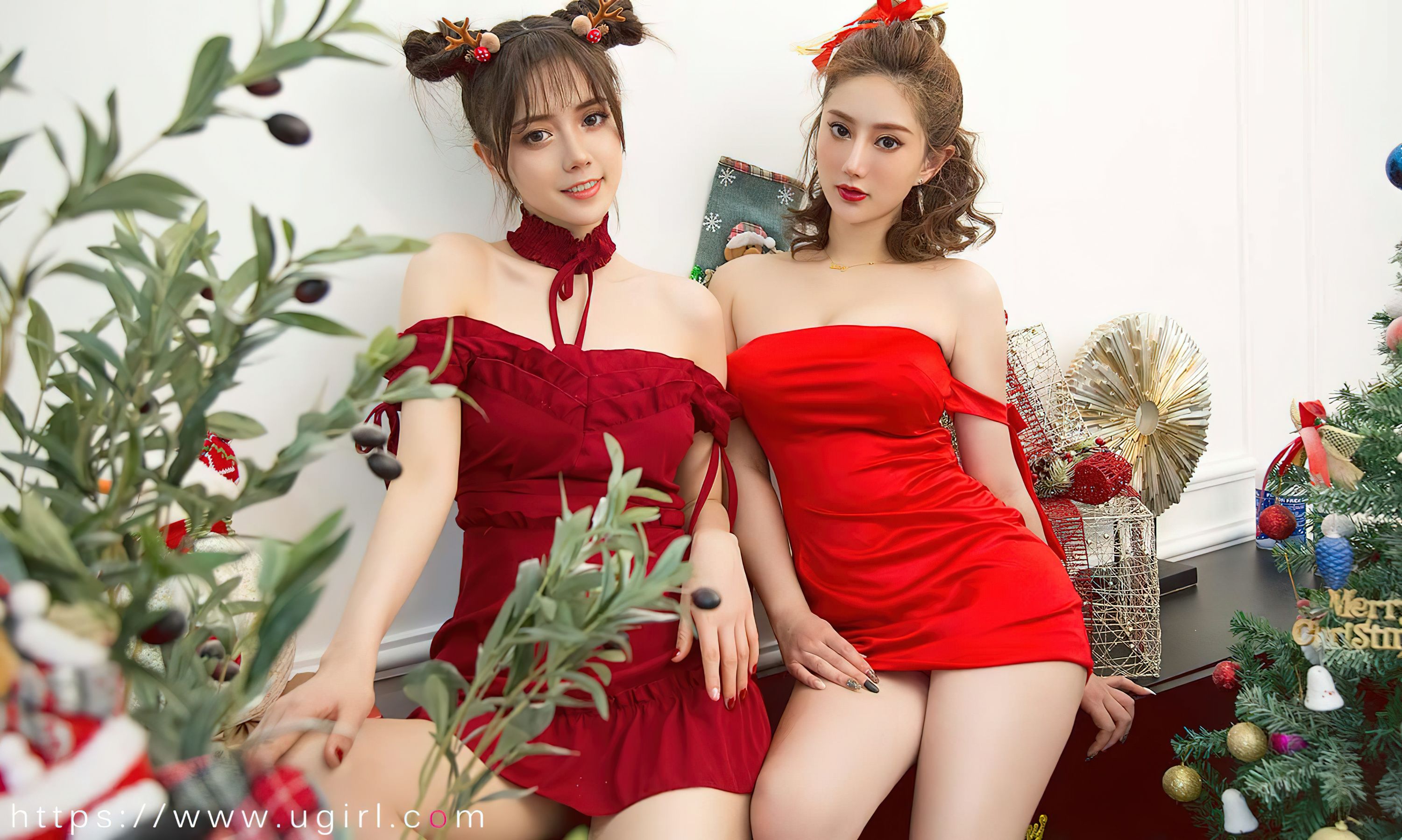 [Ugirls]爱尤物 No.2737 圣诞 唐小糖