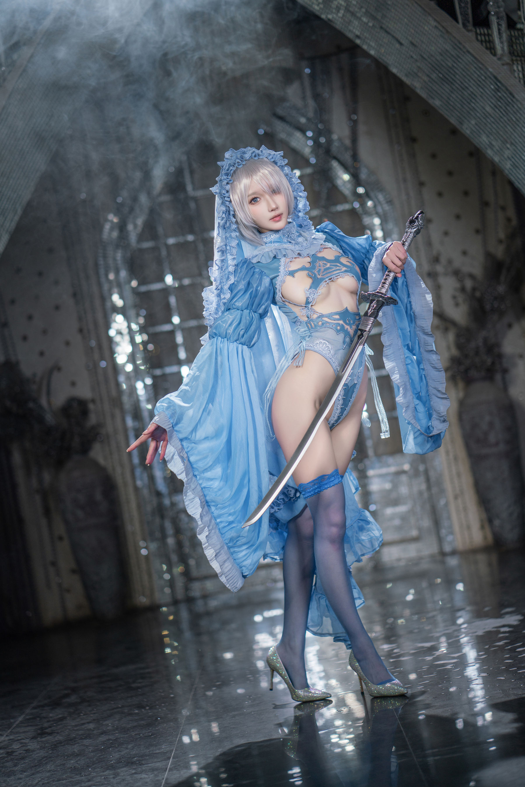 动漫博主阿包也是兔娘 - 冰雪2B