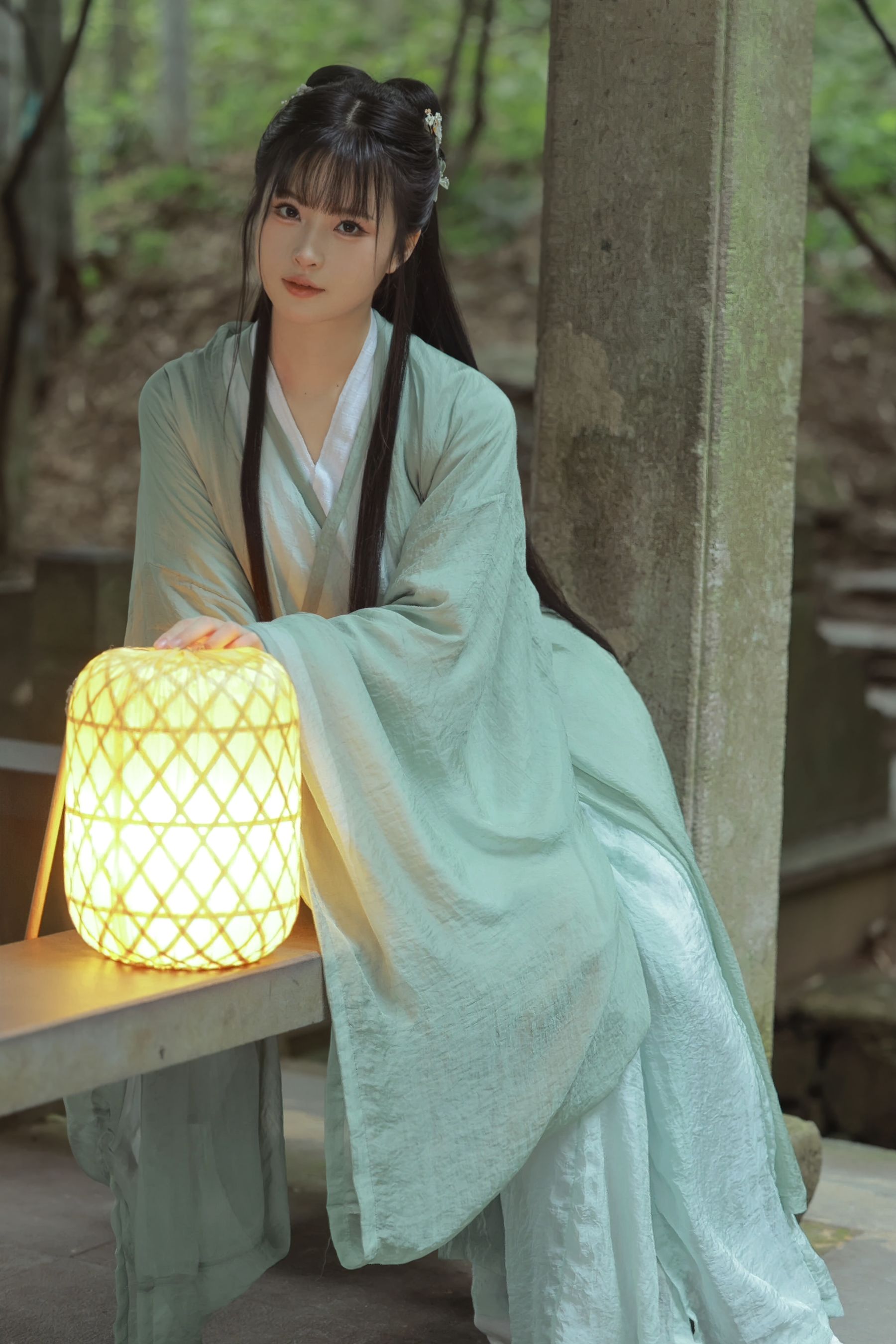 白莉爱吃巧克力 - 原理猪 古风汉服