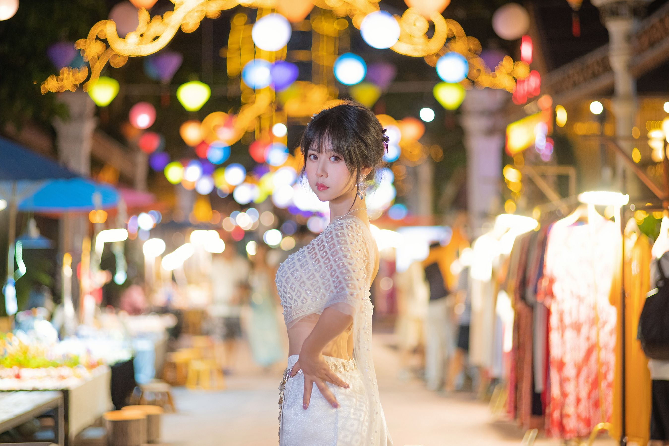 阳光美少女 萌芽儿o0 - 西双版纳 傣服 银
