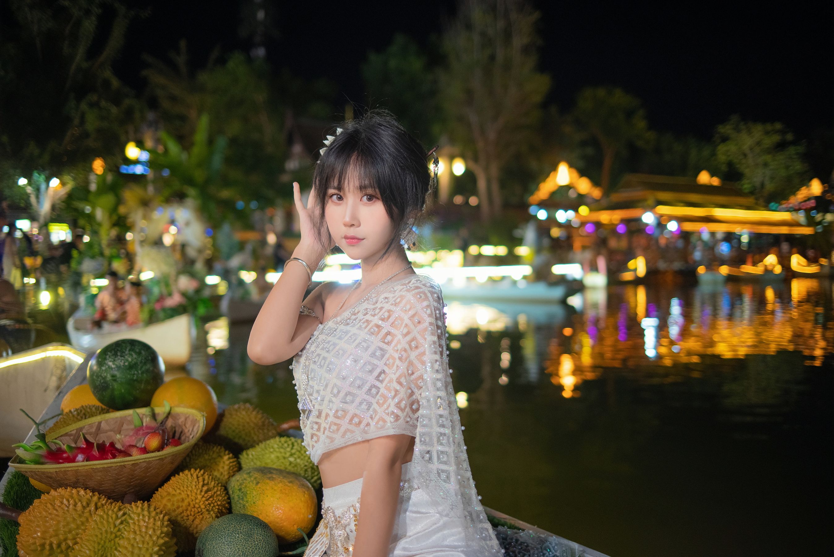 阳光美少女 萌芽儿o0 - 西双版纳 傣服 银