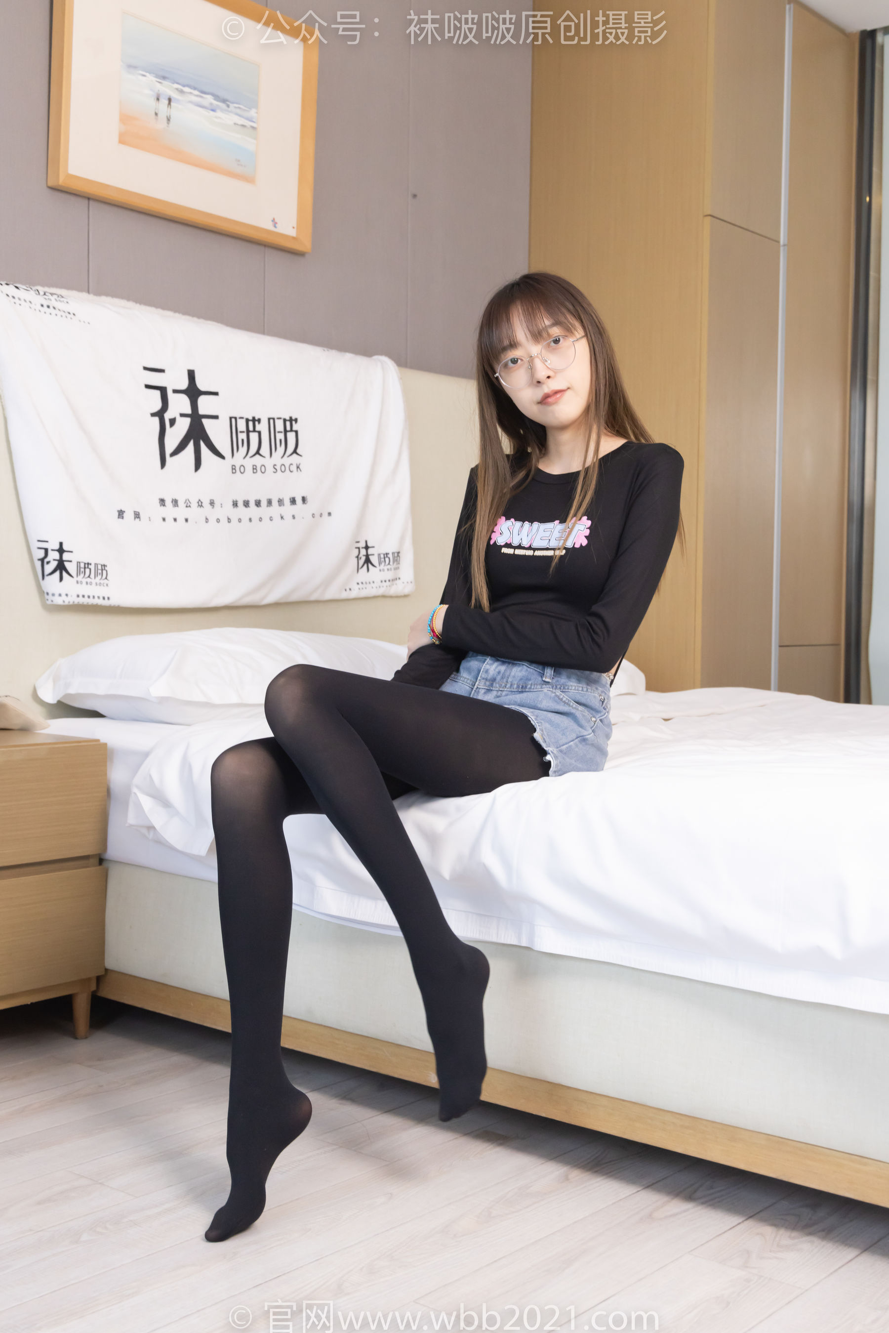 BoBoSocks袜啵啵 No.321 稚予 -高跟鞋、厚黑丝
