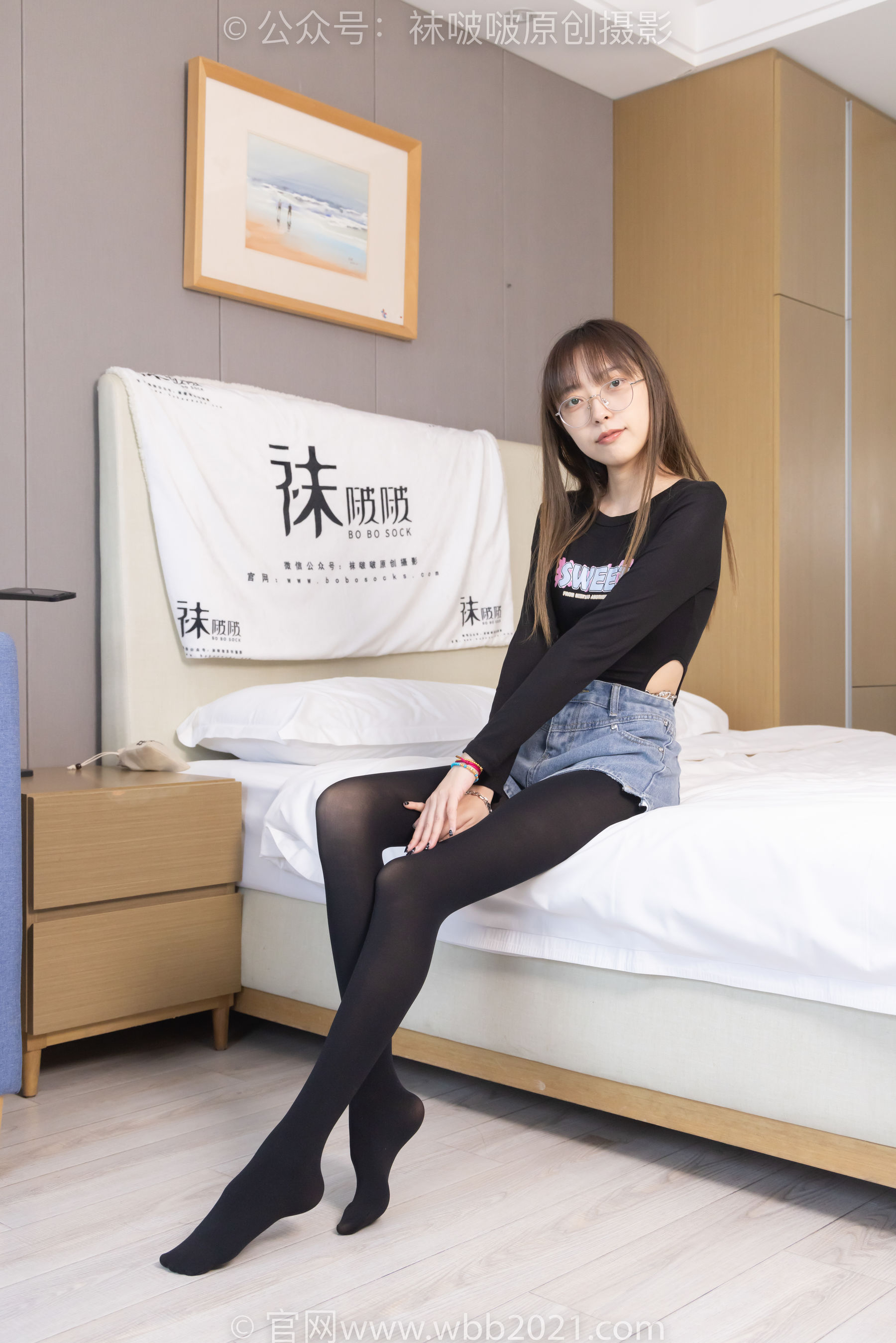BoBoSocks袜啵啵 No.321 稚予 -高跟鞋、厚黑丝