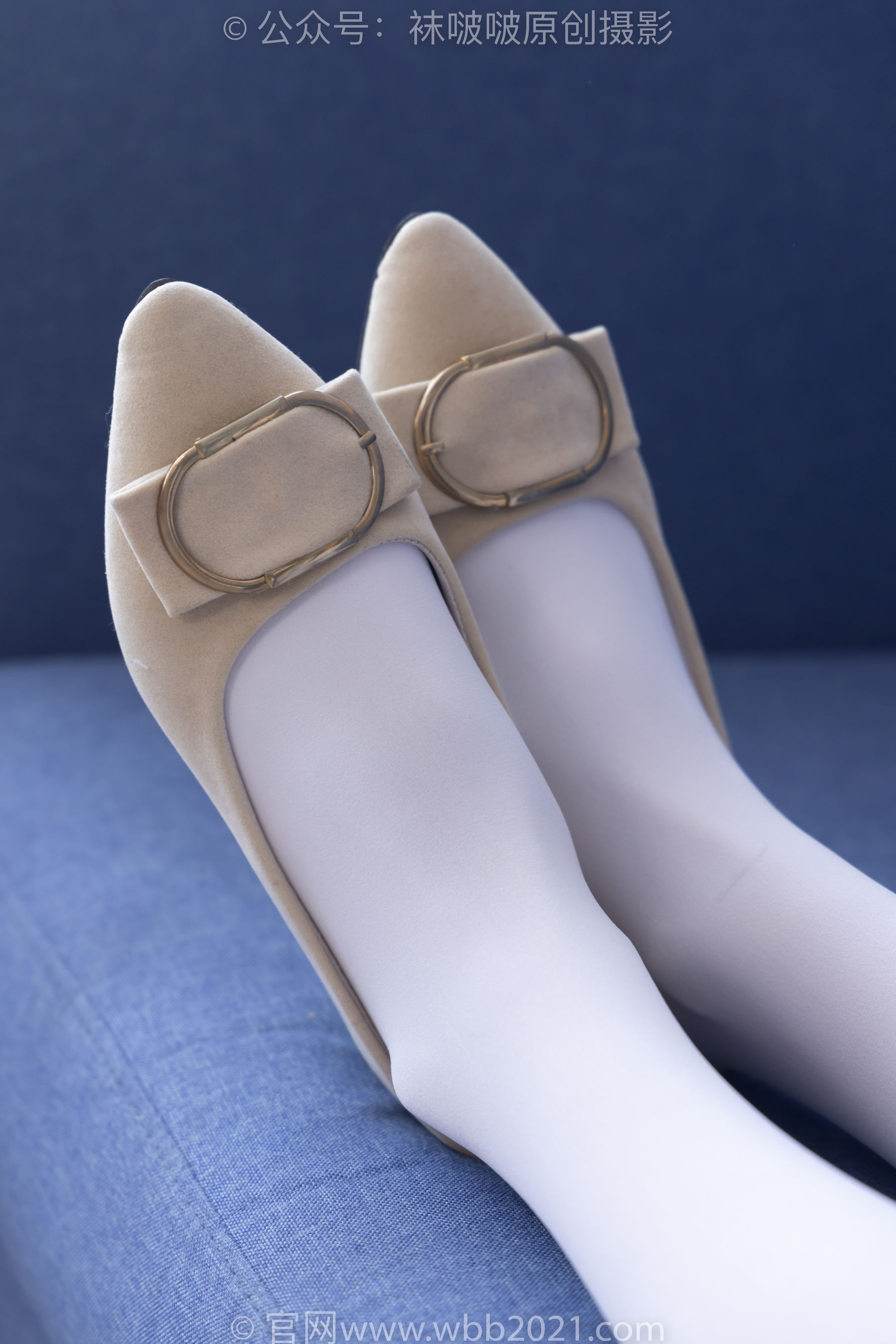 BoBoSocks袜啵啵 No.322 芝士 -两双平底鞋、厚白丝