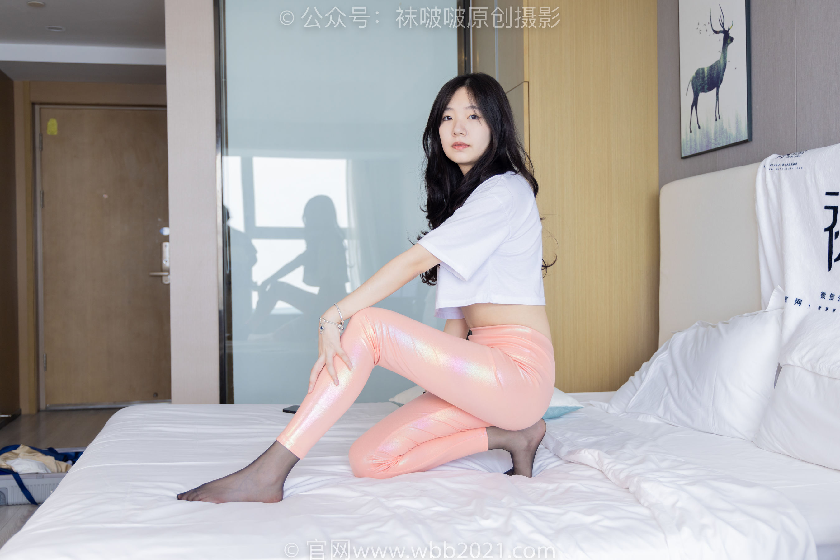 BoBoSocks袜啵啵 No.323 小甜豆 -高跟长靴、黑丝、瑜伽裤裤里丝