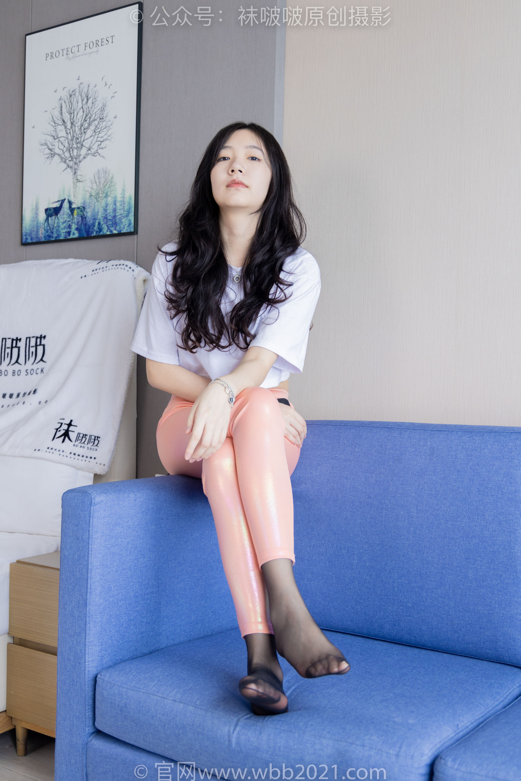 BoBoSocks袜啵啵 No.323 小甜豆 -高跟长靴、黑丝、瑜伽裤裤里丝
