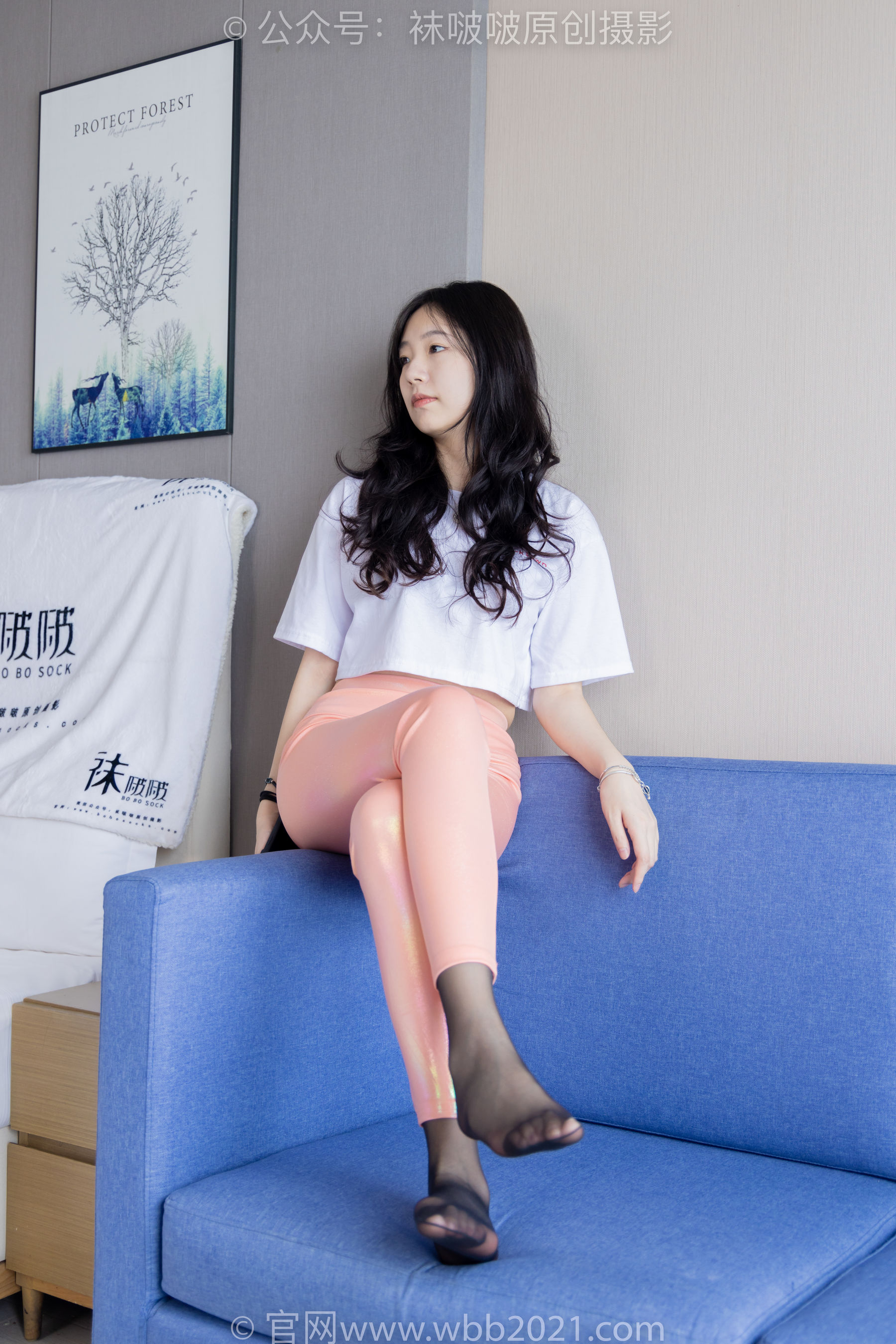 BoBoSocks袜啵啵 No.323 小甜豆 -高跟长靴、黑丝、瑜伽裤裤里丝