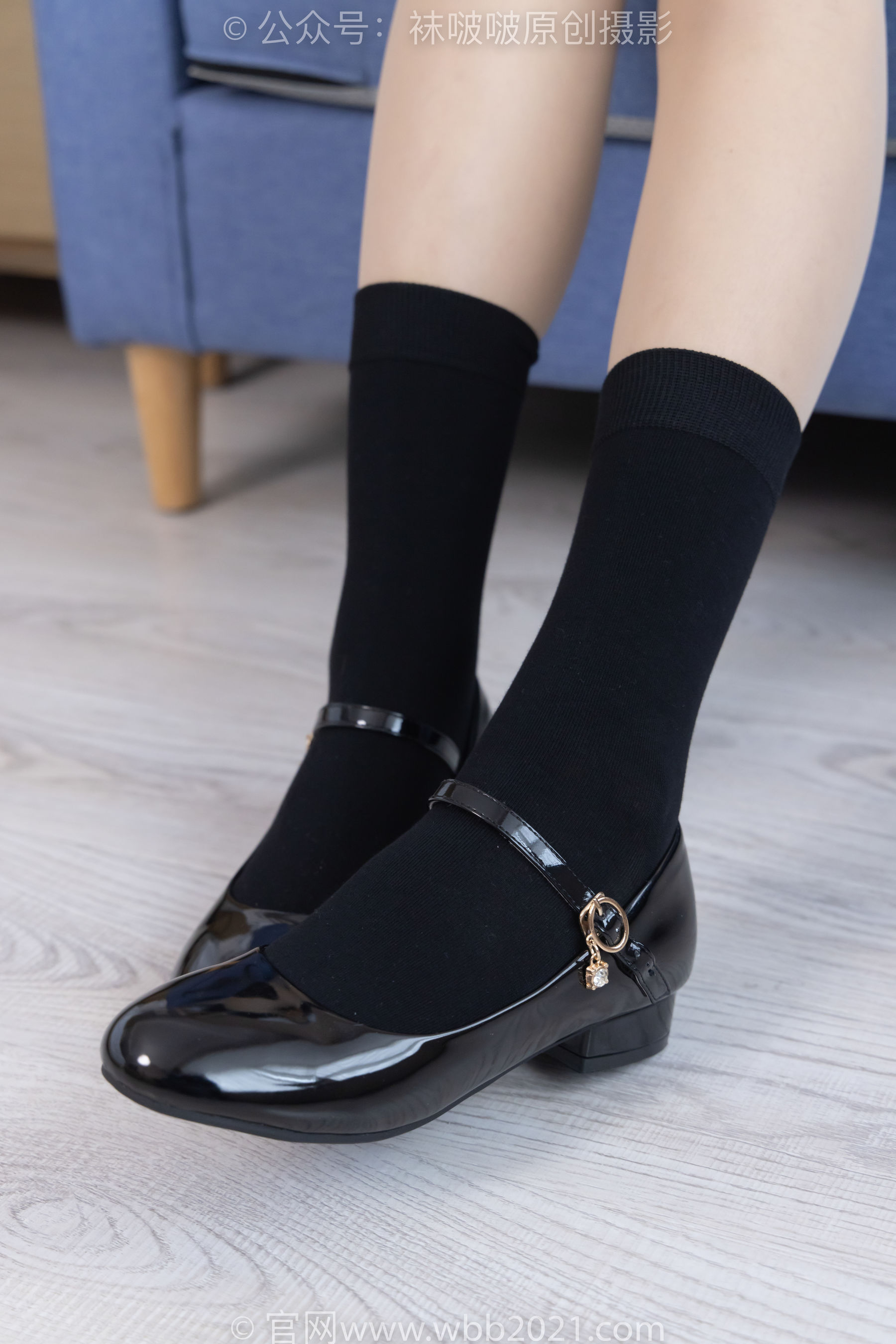 BoBoSocks袜啵啵 No.324 奶油 -高跟鞋、皮鞋、黑棉袜、油亮肉丝