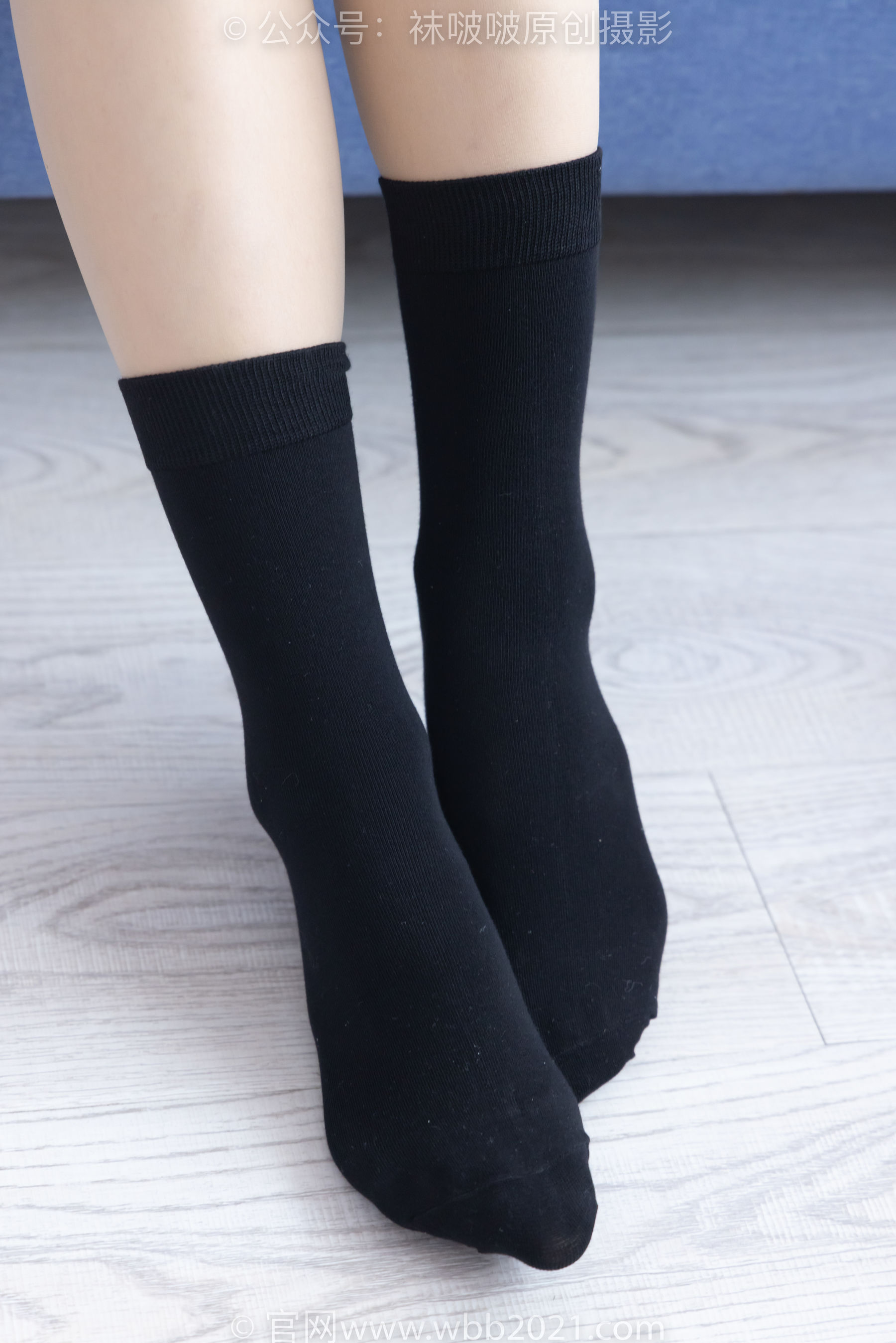 BoBoSocks袜啵啵 No.324 奶油 -高跟鞋、皮鞋、黑棉袜、油亮肉丝