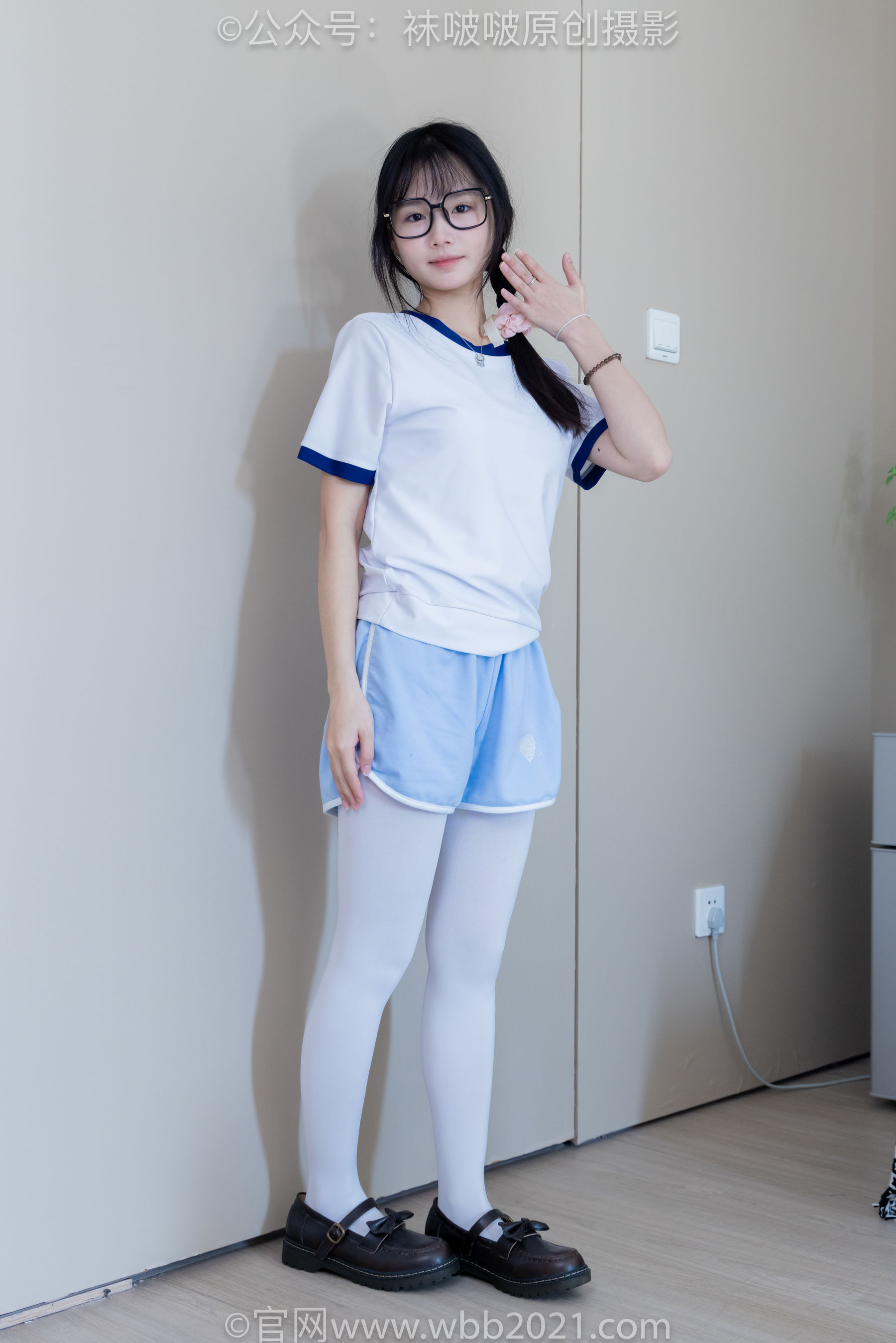 BoBoSocks袜啵啵 No.325 甜甜圈 -皮鞋、厚白丝