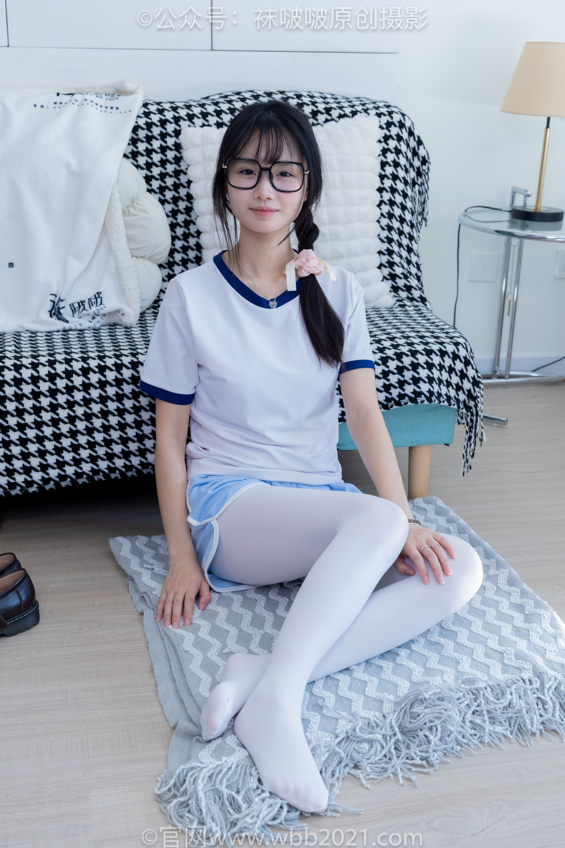 BoBoSocks袜啵啵 No.325 甜甜圈 -皮鞋、厚白丝
