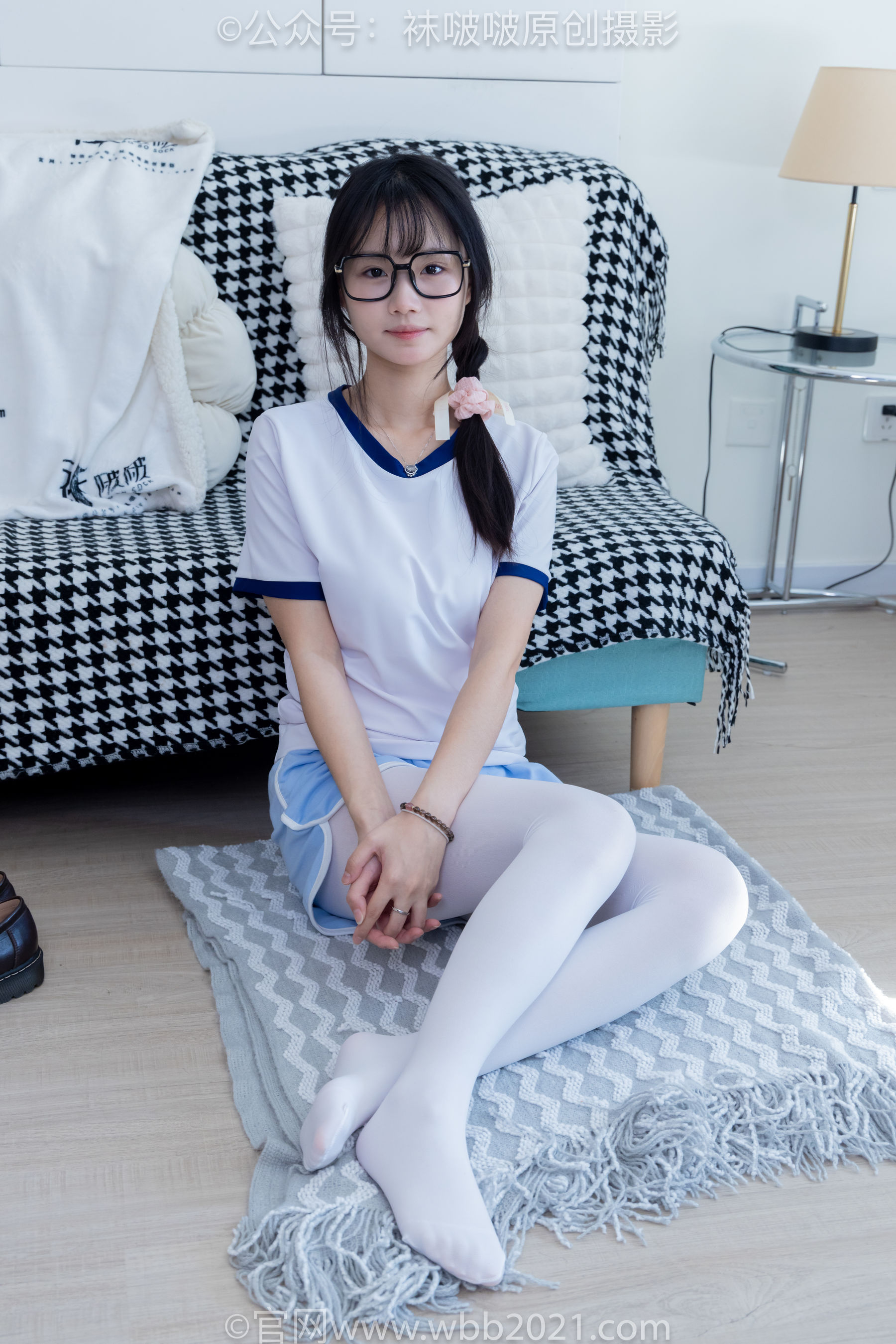 BoBoSocks袜啵啵 No.325 甜甜圈 -皮鞋、厚白丝