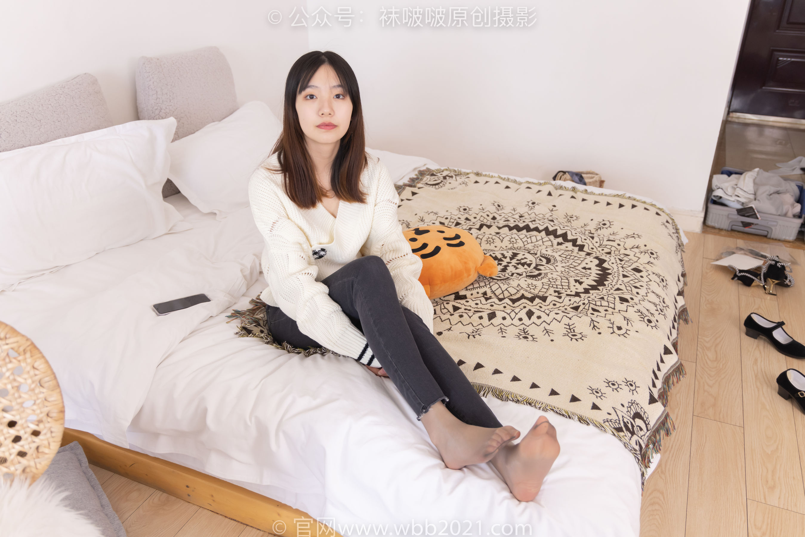 BoBoSocks袜啵啵 No.326 小甜豆 -长靴、油亮灰丝、裤里丝