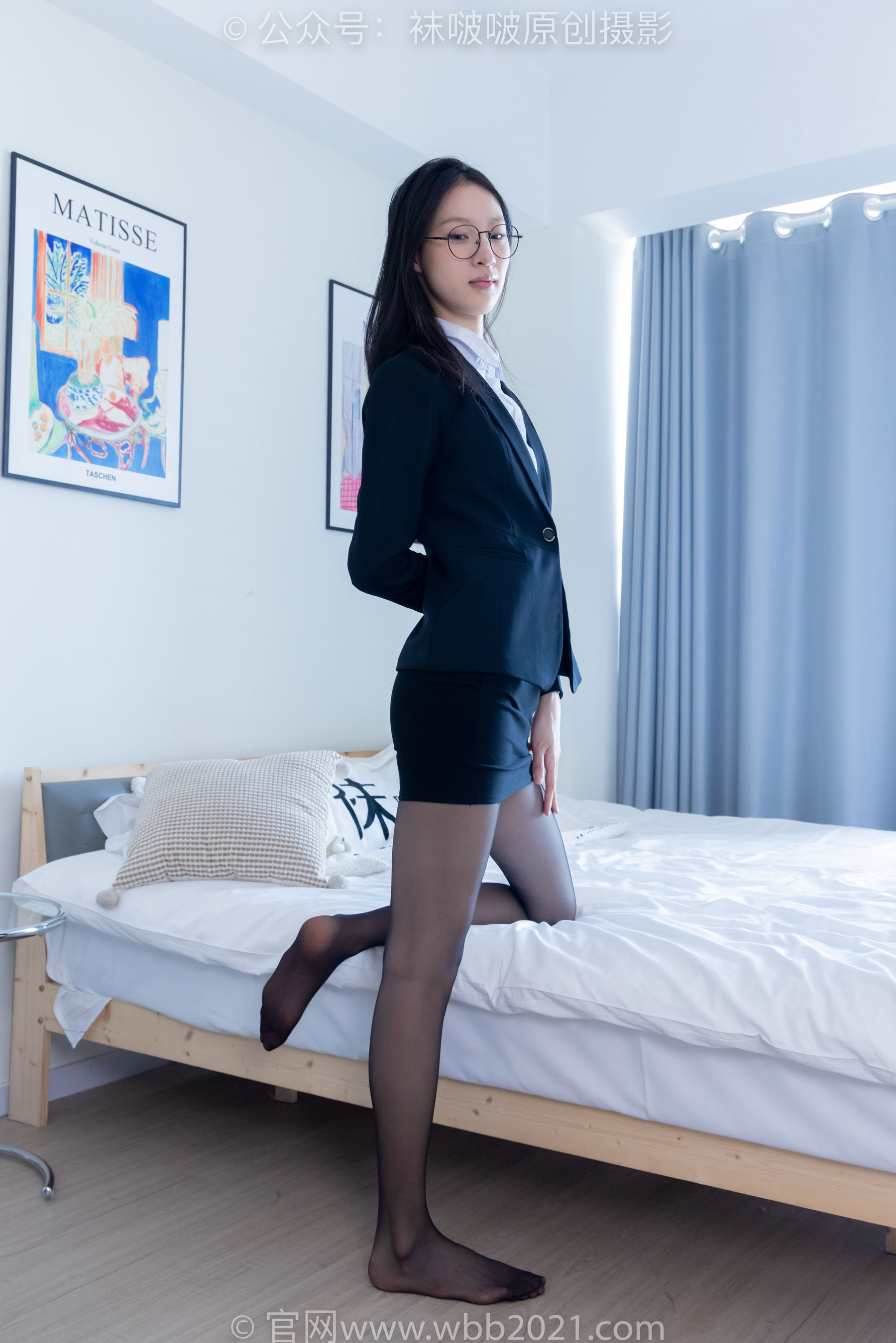 BoBoSocks袜啵啵 No.327 雪糕 -高跟鞋、黑丝、ol风