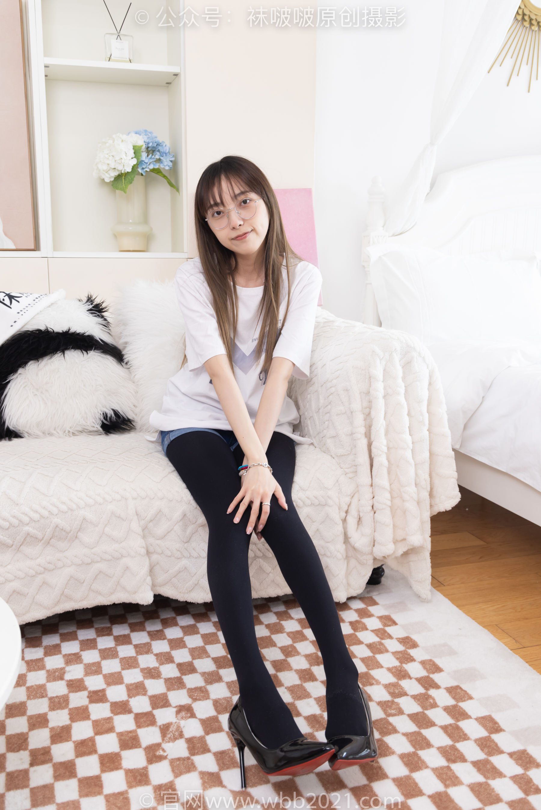 BoBoSocks袜啵啵 No.330 稚予 -高跟鞋、厚黑丝