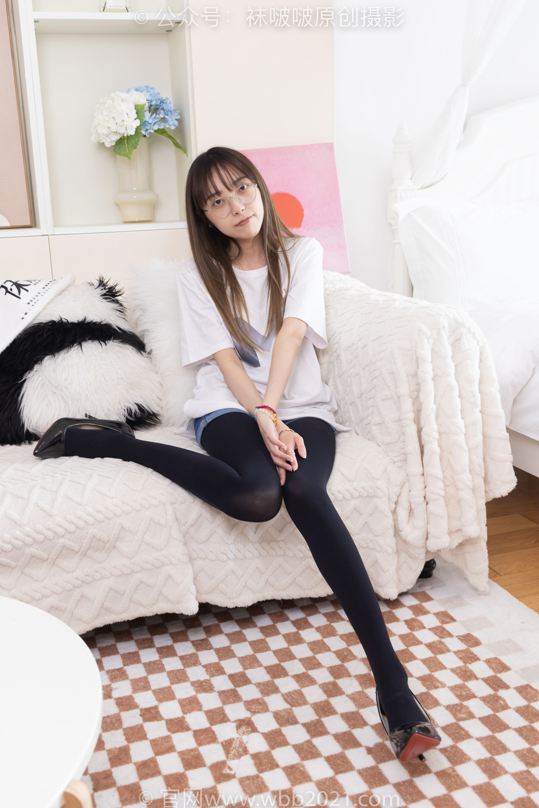 BoBoSocks袜啵啵 No.330 稚予 -高跟鞋、厚黑丝