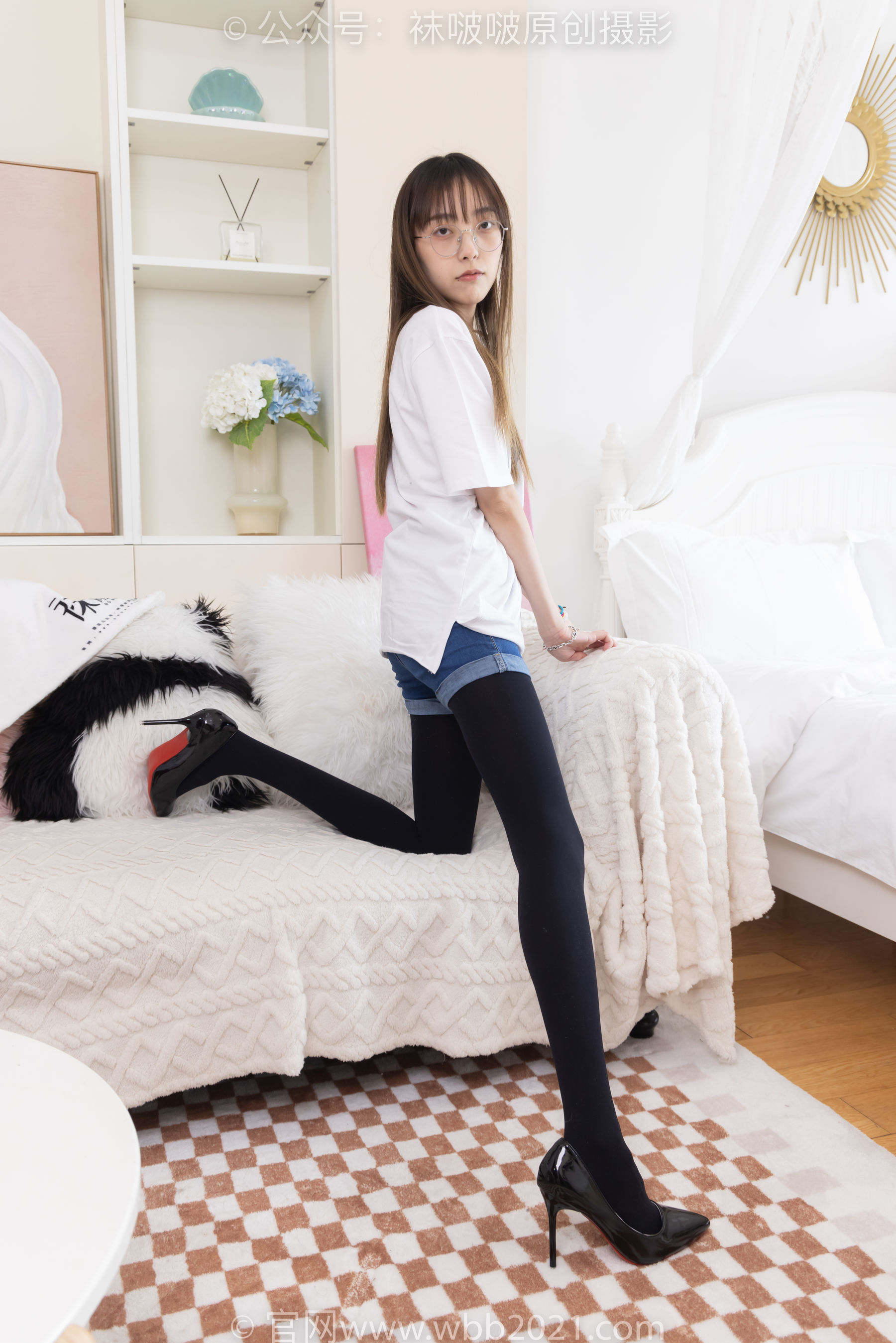 BoBoSocks袜啵啵 No.330 稚予 -高跟鞋、厚黑丝
