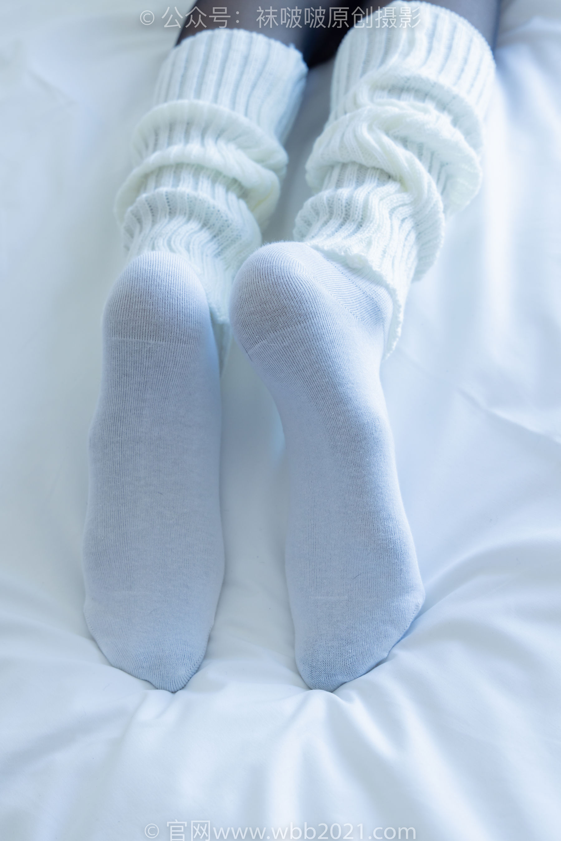 BoBoSocks袜啵啵 No.333 雪糕 -板鞋、白棉袜、黑丝、堆堆袜套