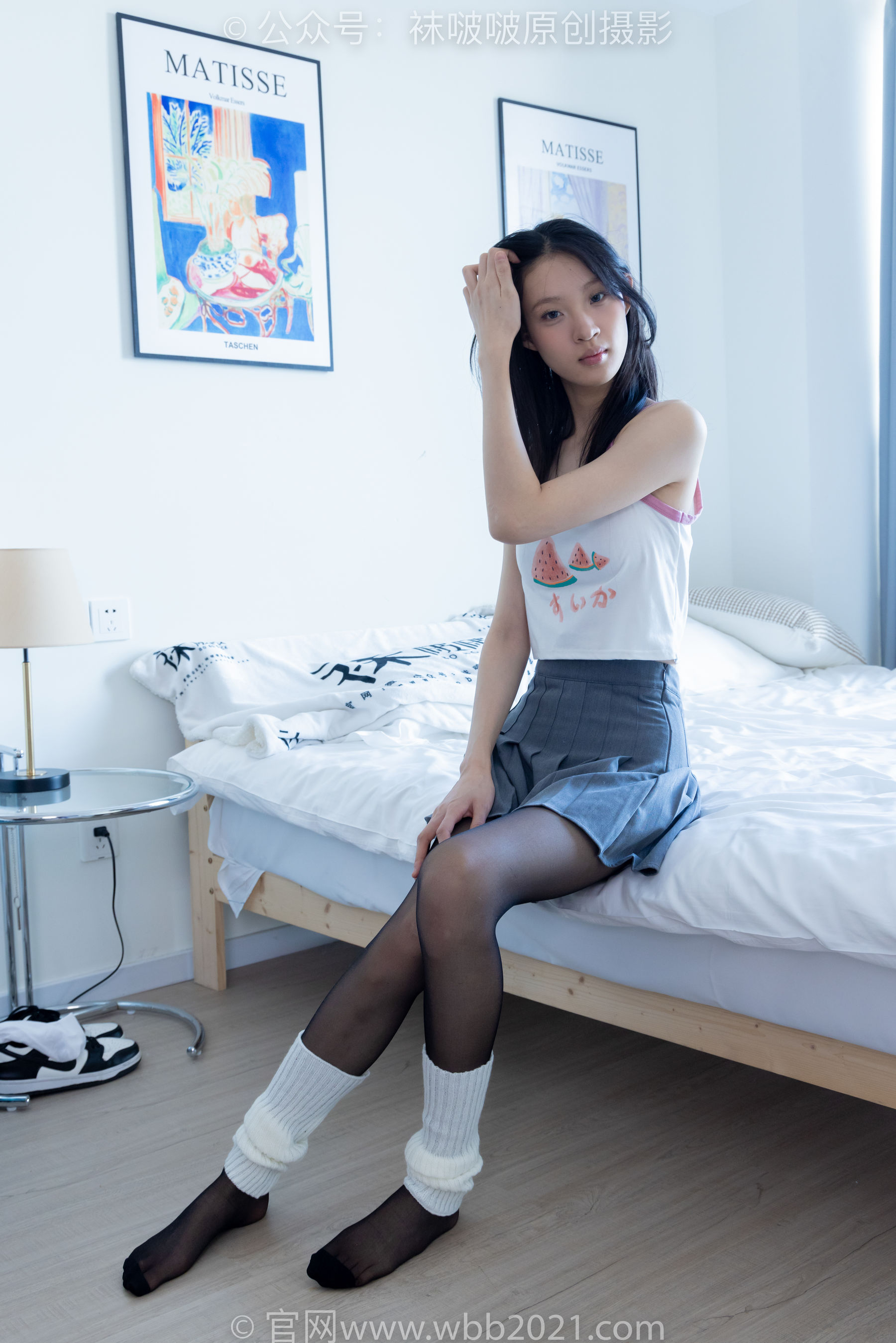BoBoSocks袜啵啵 No.333 雪糕 -板鞋、白棉袜、黑丝、堆堆袜套