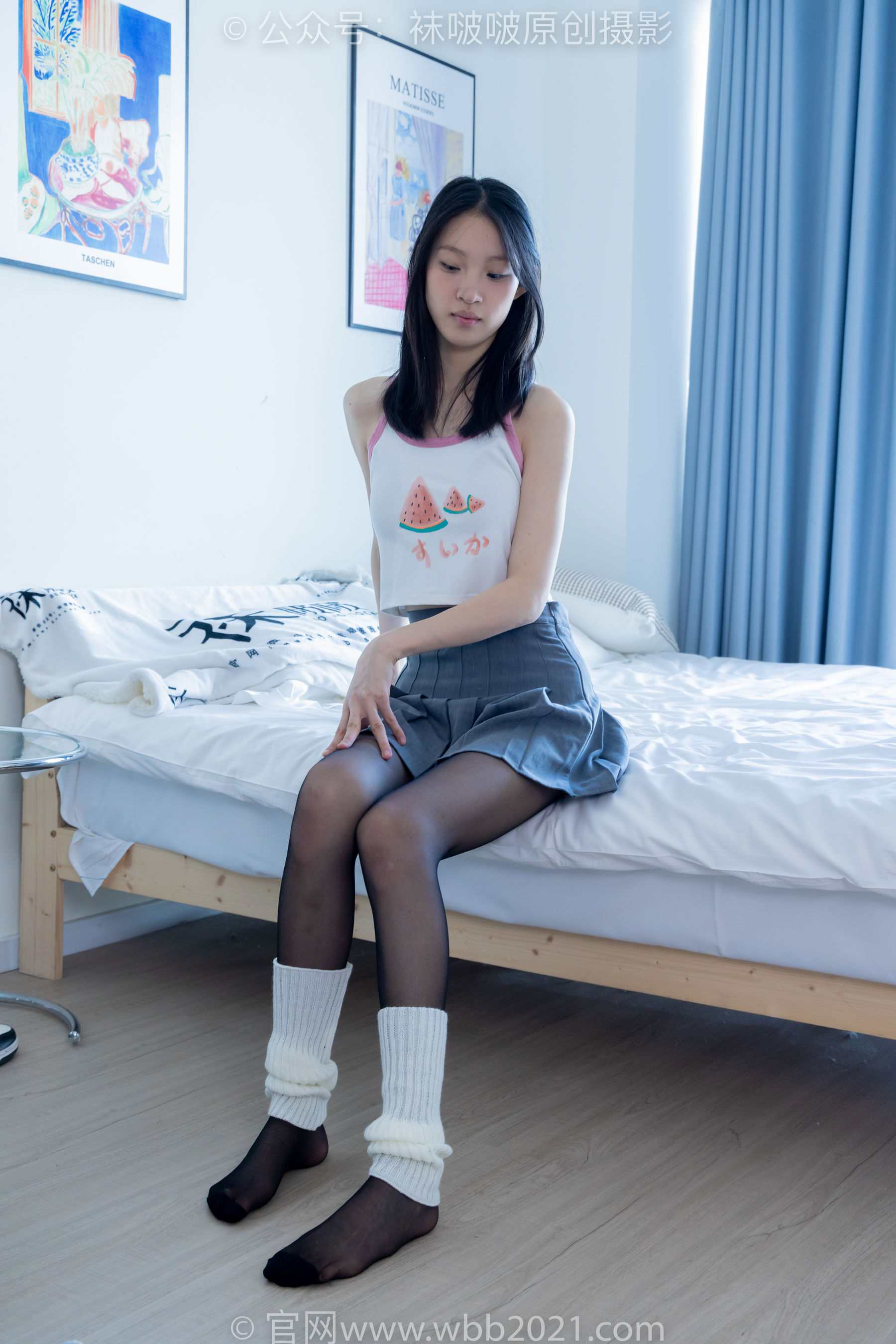 BoBoSocks袜啵啵 No.333 雪糕 -板鞋、白棉袜、黑丝、堆堆袜套
