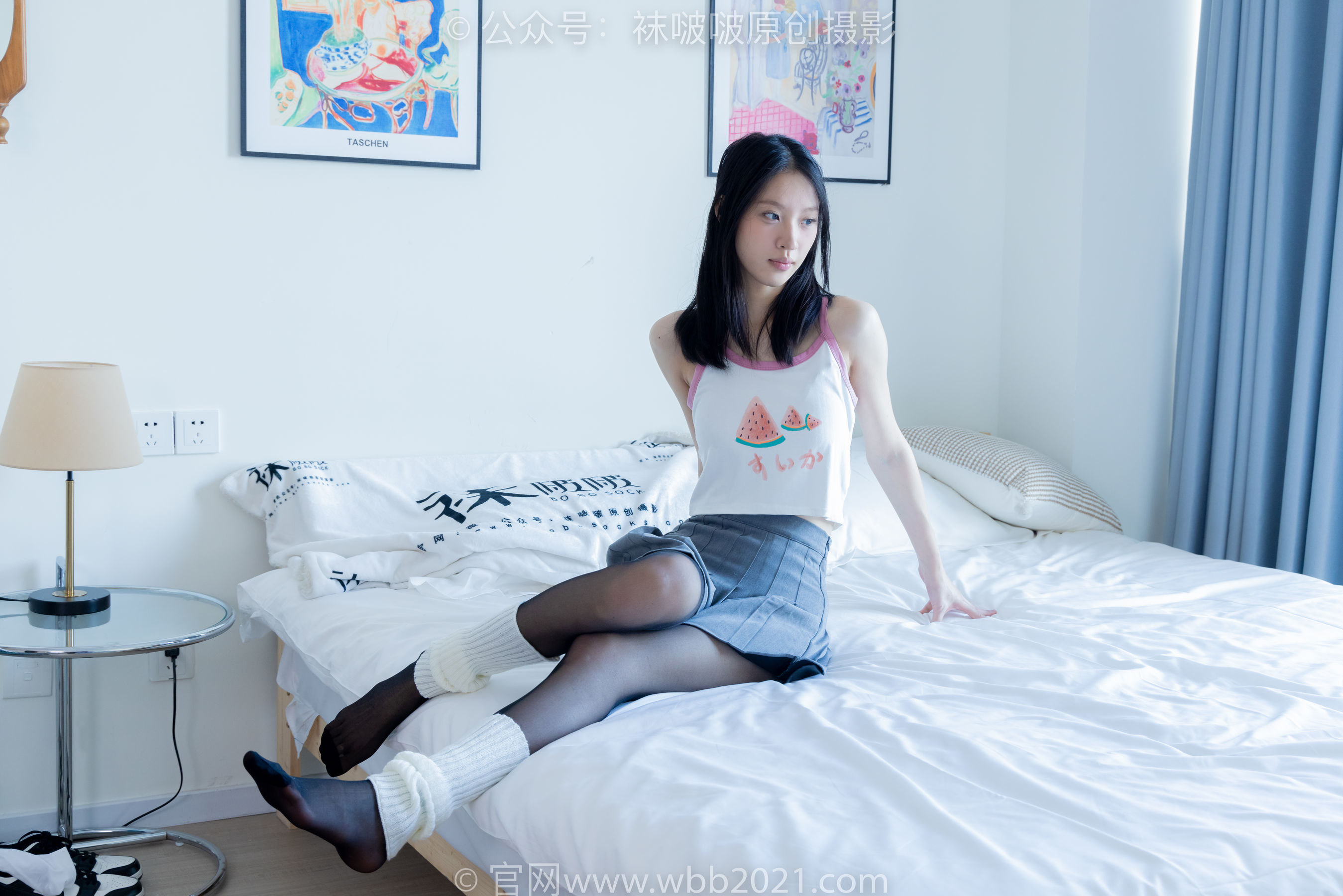 BoBoSocks袜啵啵 No.333 雪糕 -板鞋、白棉袜、黑丝、堆堆袜套