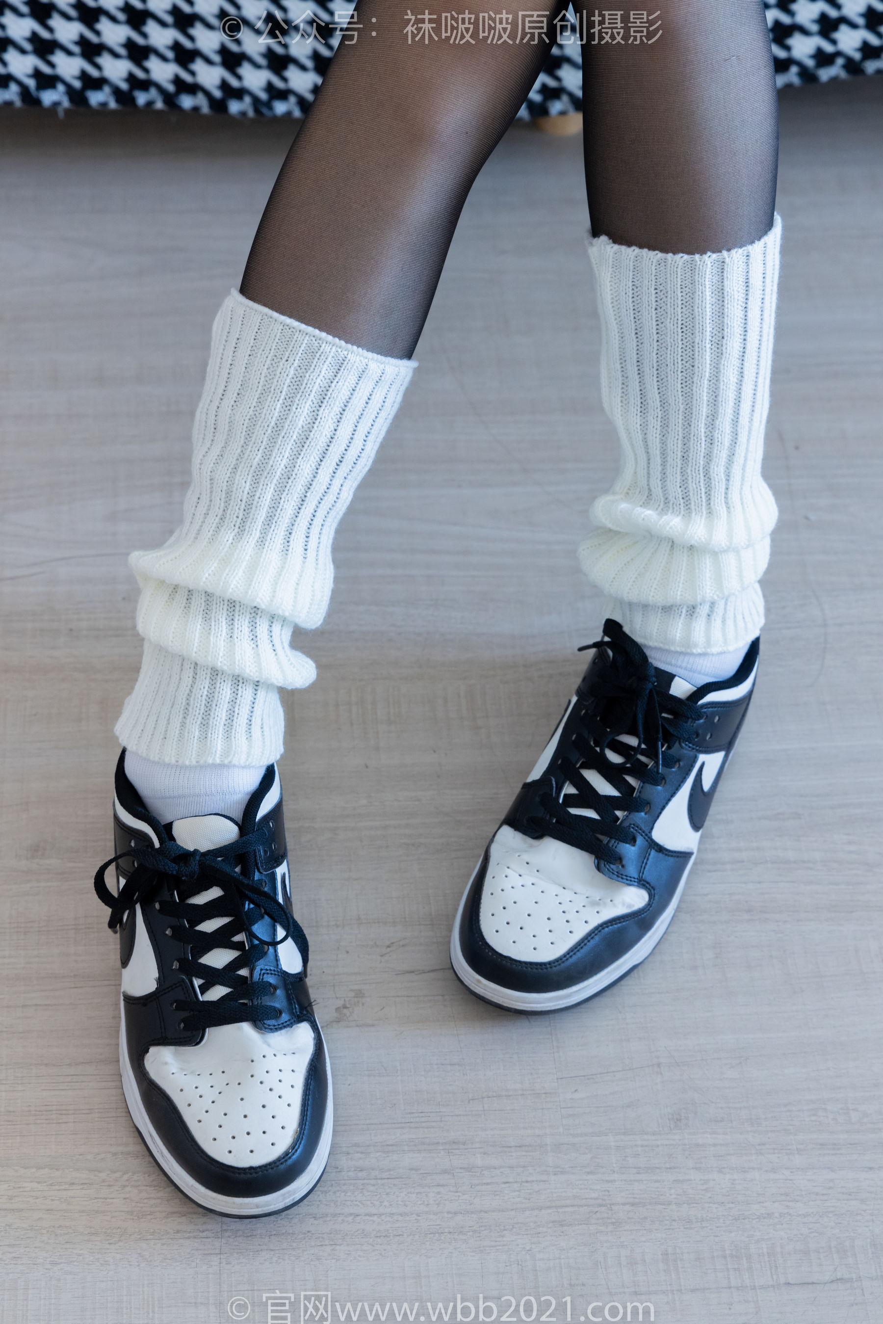 BoBoSocks袜啵啵 No.333 雪糕 -板鞋、白棉袜、黑丝、堆堆袜套