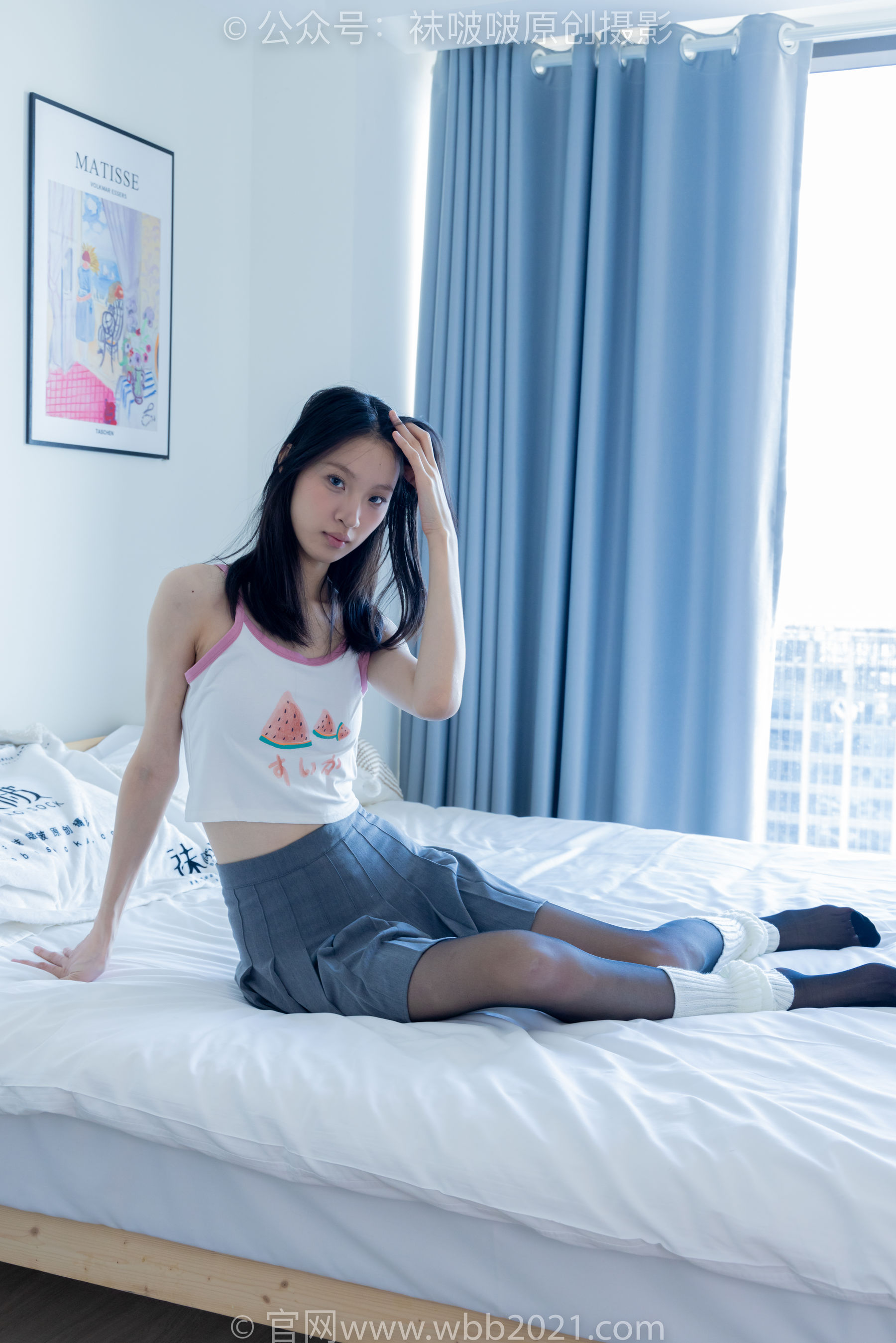 BoBoSocks袜啵啵 No.333 雪糕 -板鞋、白棉袜、黑丝、堆堆袜套