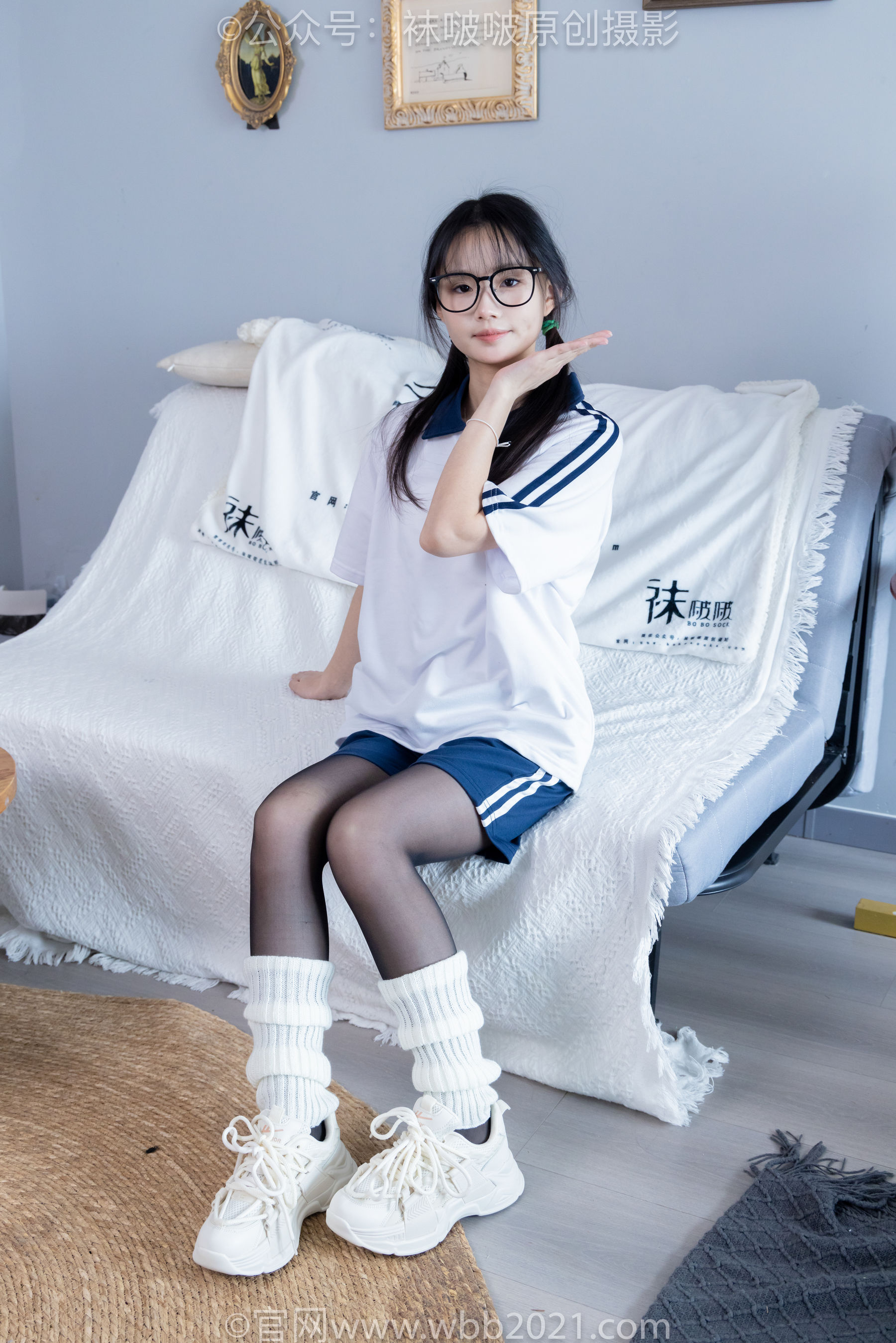 BoBoSocks袜啵啵 No.335 甜甜圈 -校服、运动鞋、薄黑丝、袜套