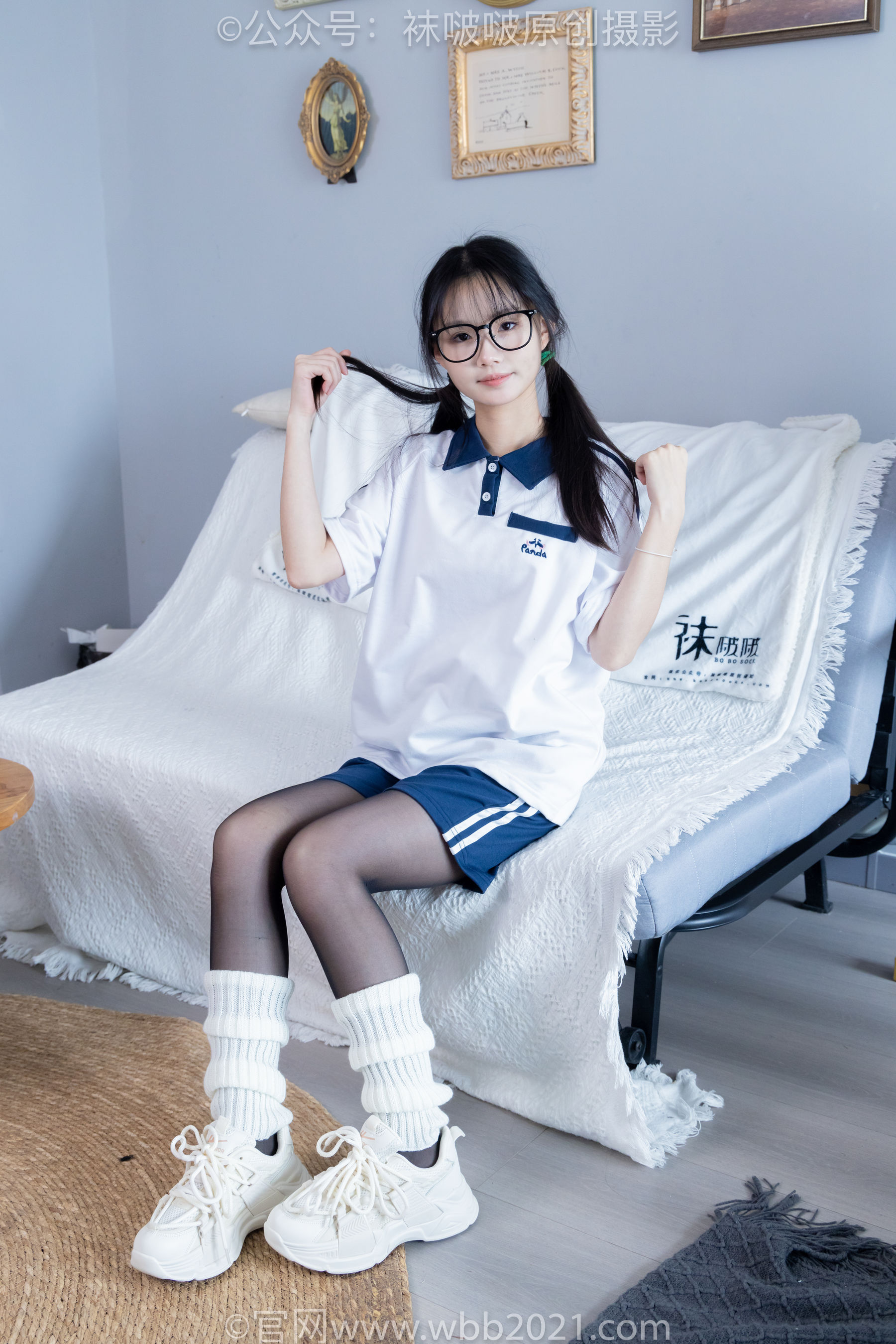 BoBoSocks袜啵啵 No.335 甜甜圈 -校服、运动鞋、薄黑丝、袜套