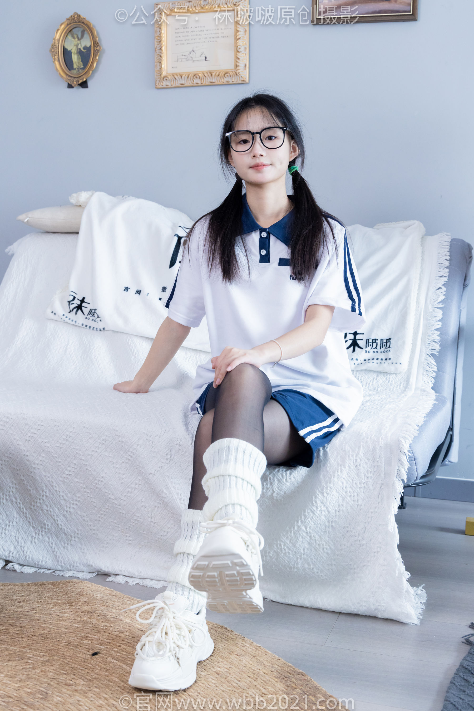 BoBoSocks袜啵啵 No.335 甜甜圈 -校服、运动鞋、薄黑丝、袜套