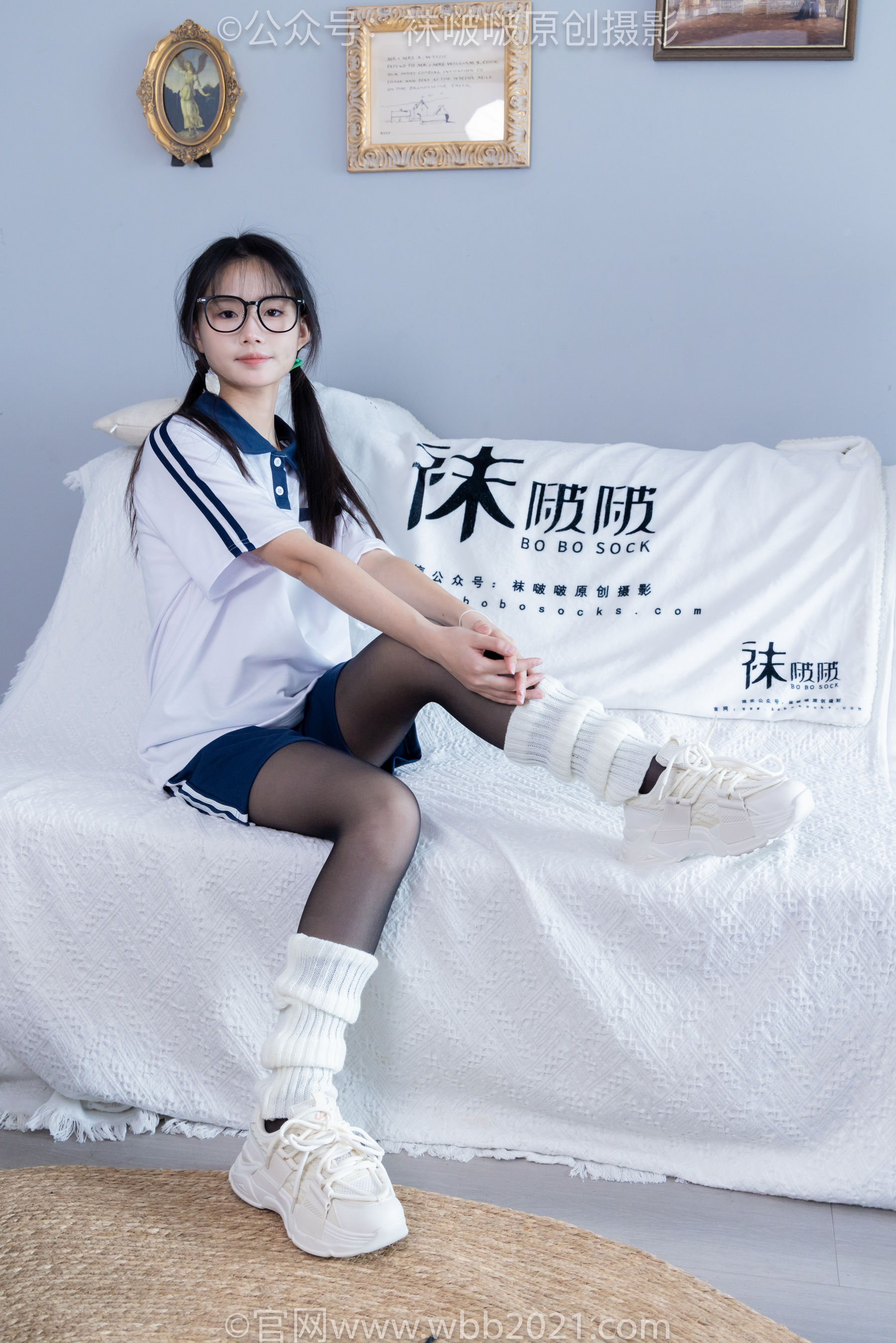 BoBoSocks袜啵啵 No.335 甜甜圈 -校服、运动鞋、薄黑丝、袜套