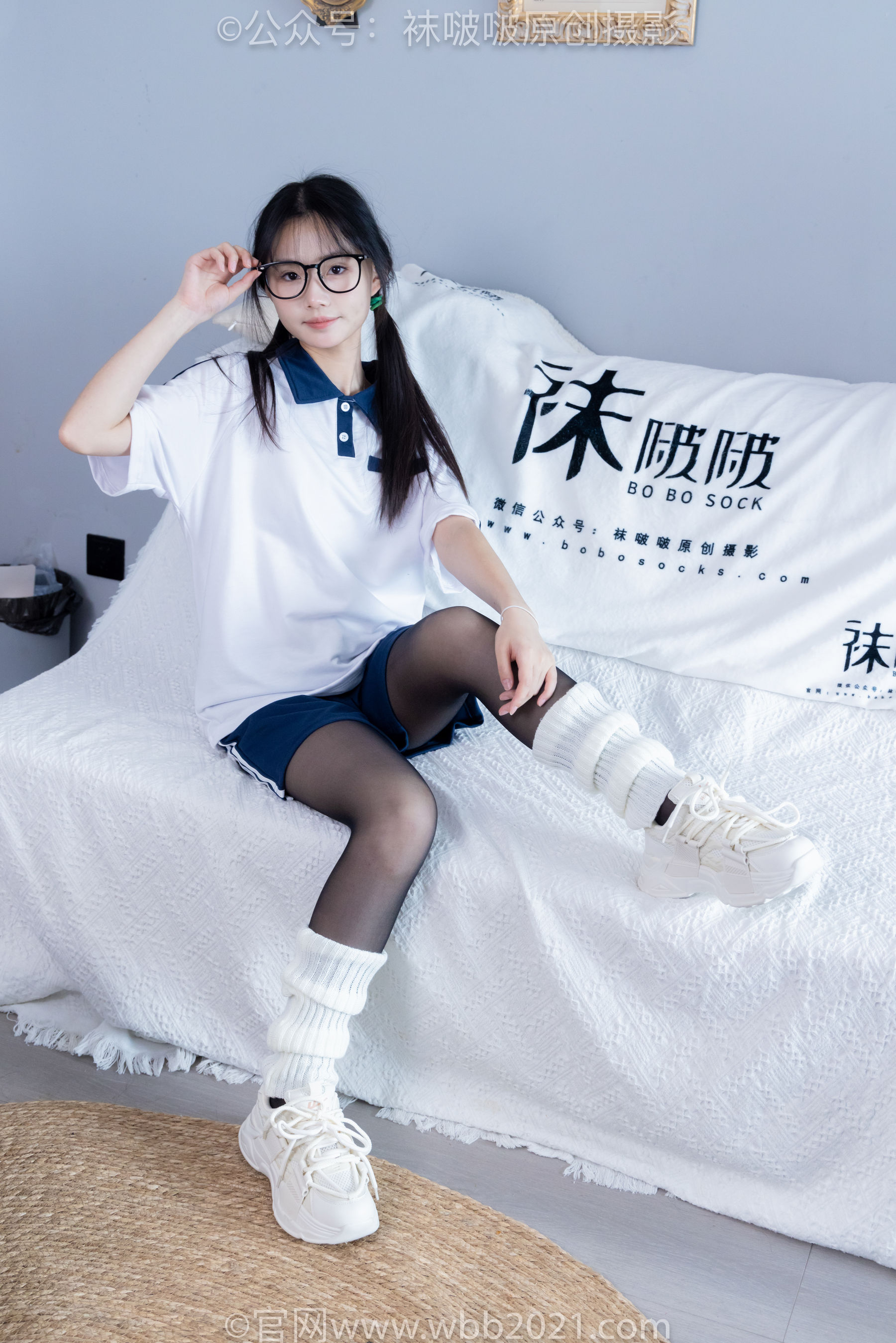 BoBoSocks袜啵啵 No.335 甜甜圈 -校服、运动鞋、薄黑丝、袜套