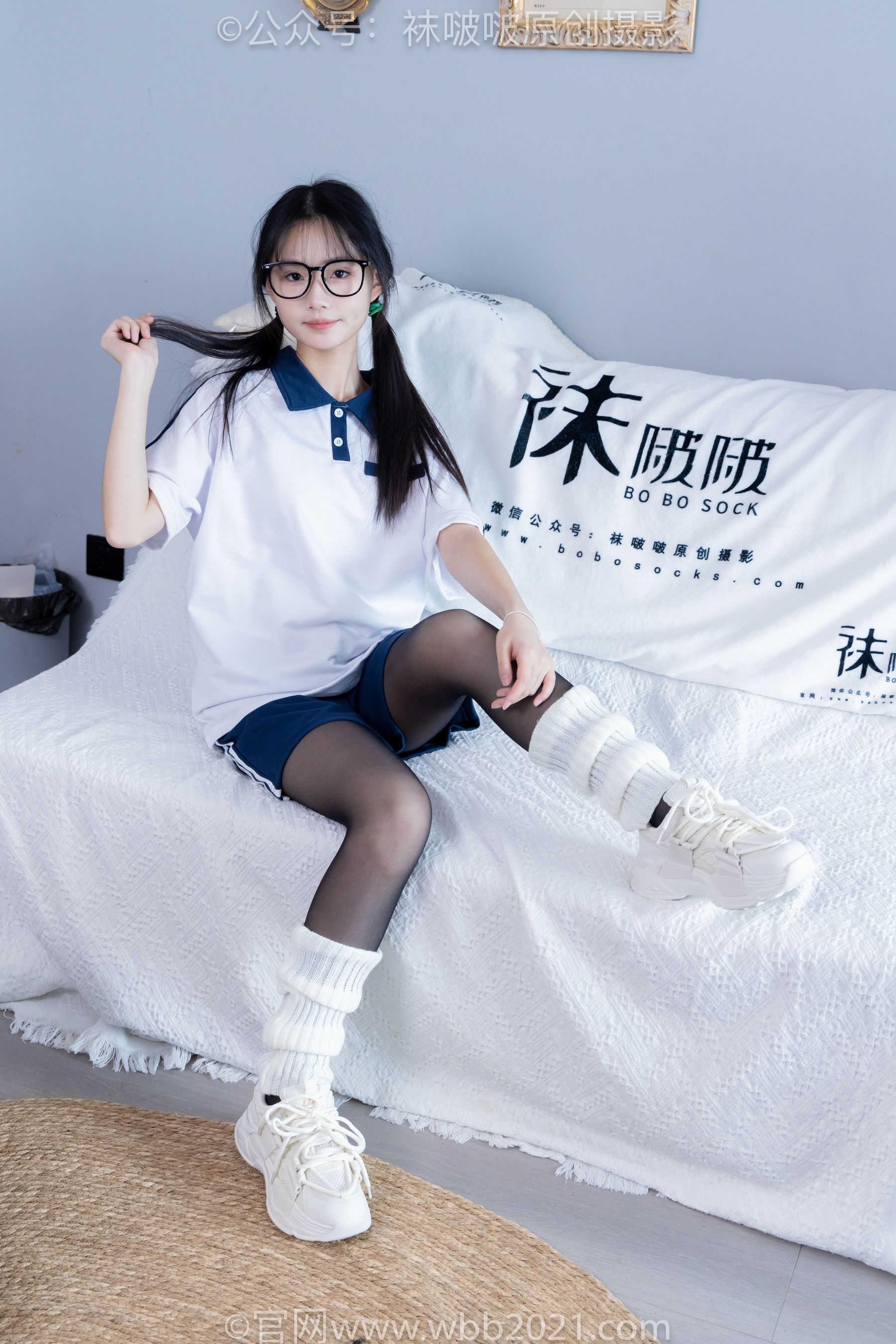 BoBoSocks袜啵啵 No.335 甜甜圈 -校服、运动鞋、薄黑丝、袜套