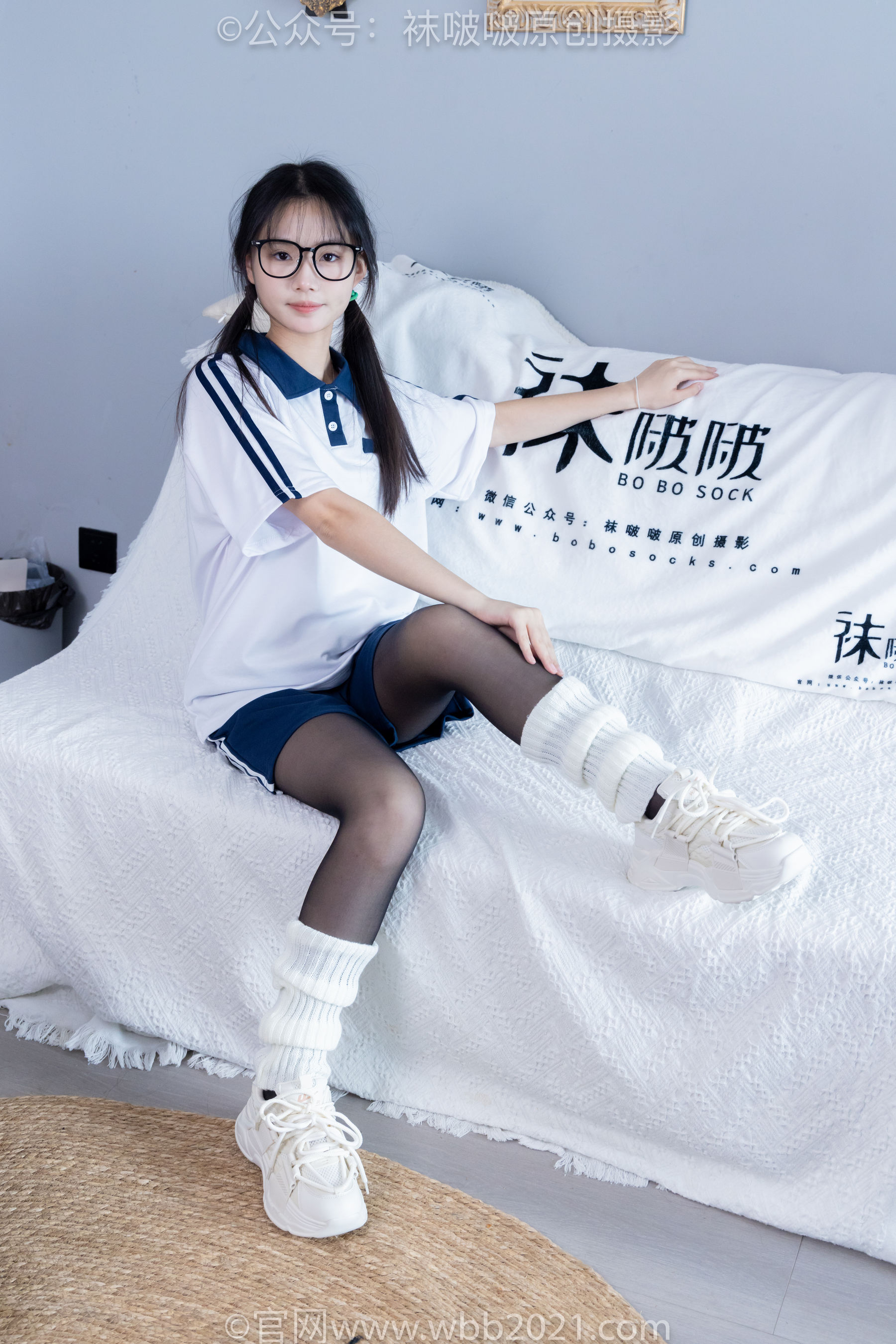 BoBoSocks袜啵啵 No.335 甜甜圈 -校服、运动鞋、薄黑丝、袜套