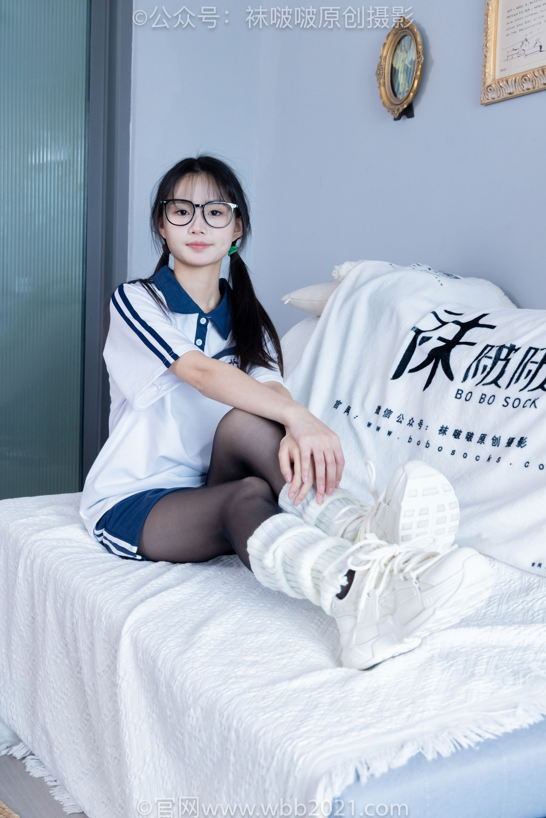 BoBoSocks袜啵啵 No.335 甜甜圈 -校服、运动鞋、薄黑丝、袜套