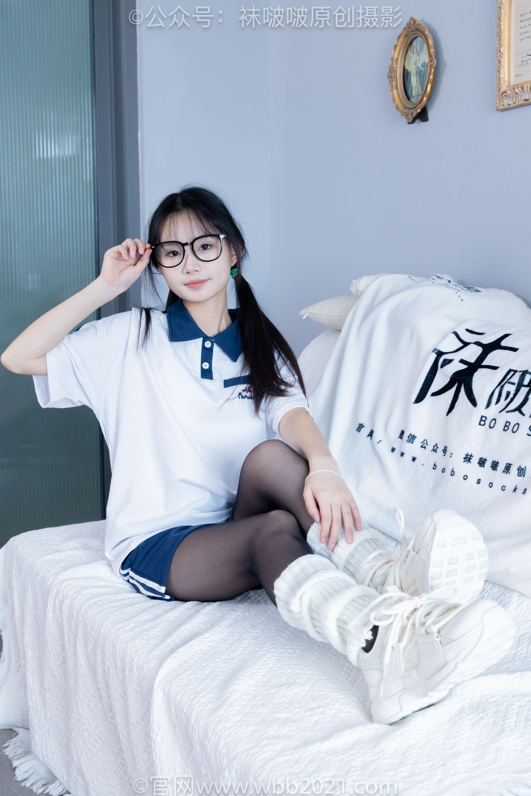 BoBoSocks袜啵啵 No.335 甜甜圈 -校服、运动鞋、薄黑丝、袜套