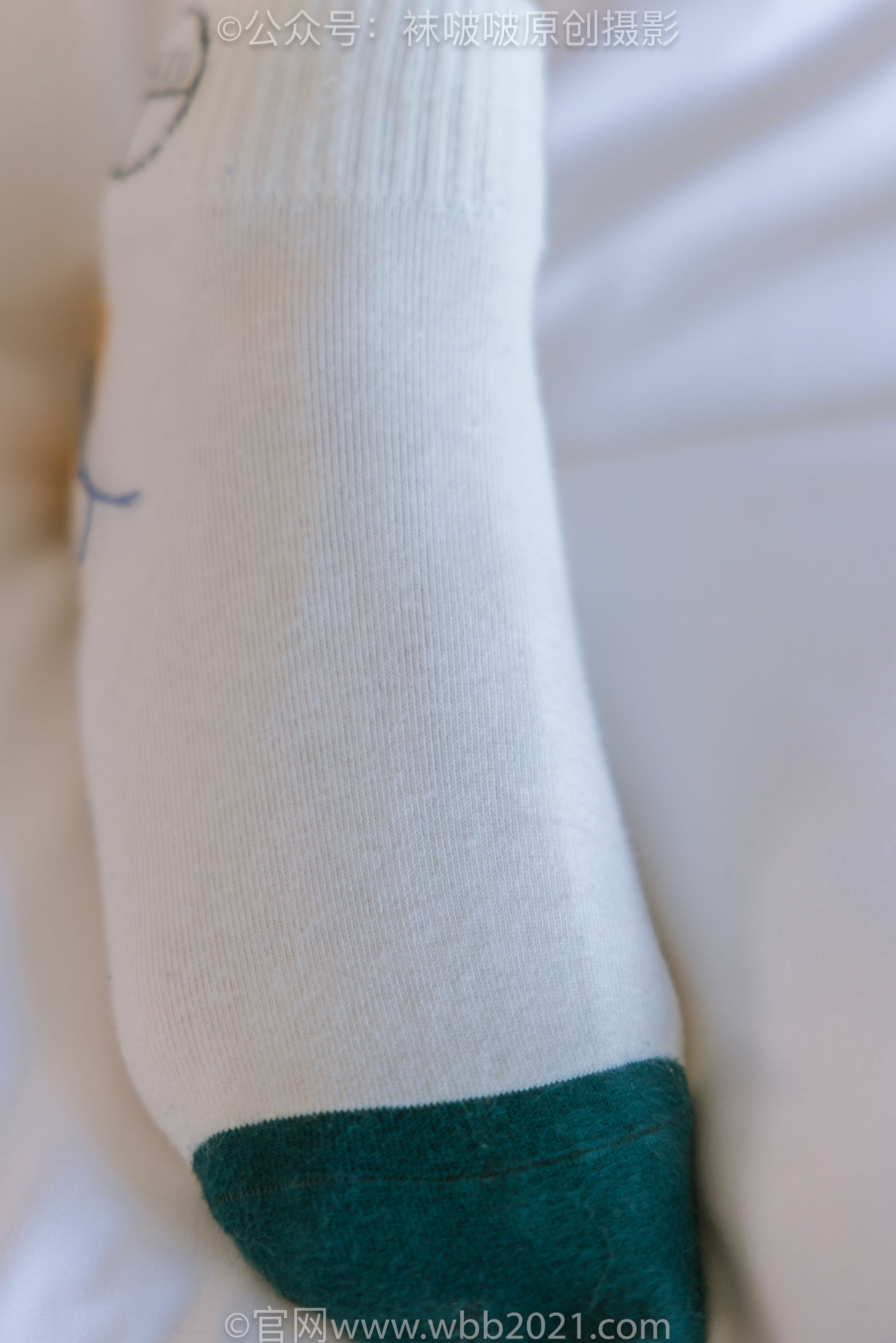 BoBoSocks袜啵啵 No.336 小甜豆 -校服、帆布鞋、白棉袜、裸足