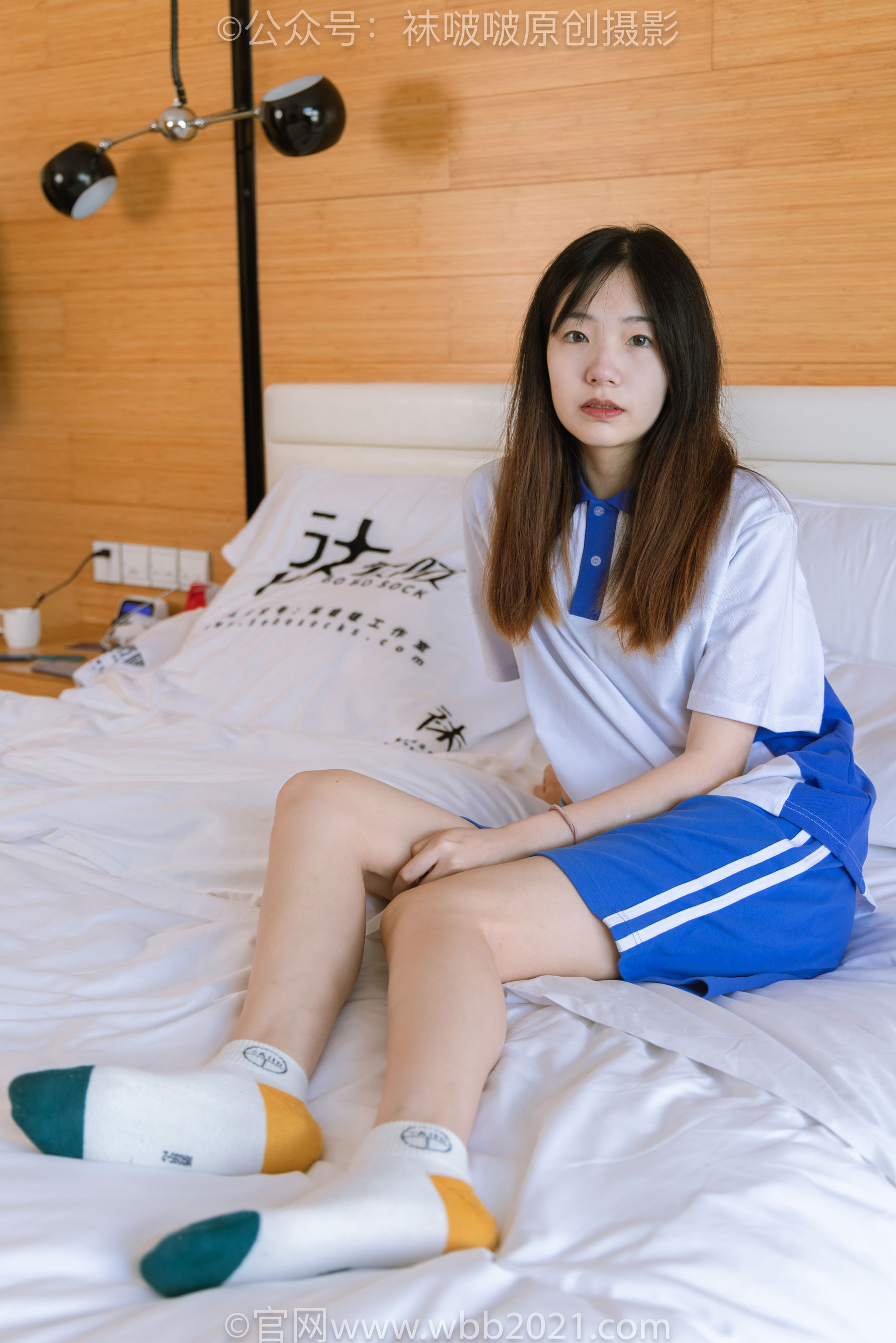 BoBoSocks袜啵啵 No.336 小甜豆 -校服、帆布鞋、白棉袜、裸足