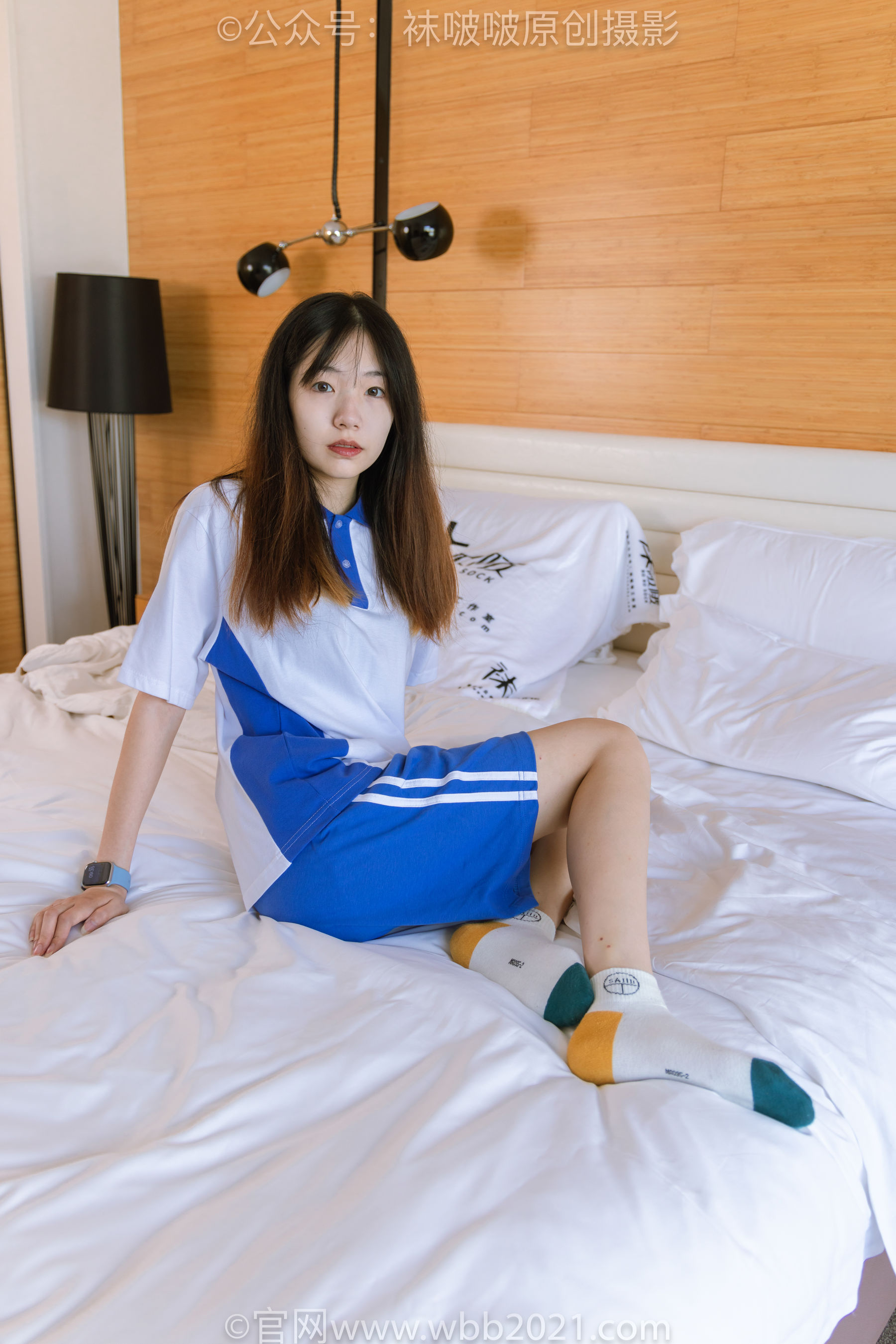 BoBoSocks袜啵啵 No.336 小甜豆 -校服、帆布鞋、白棉袜、裸足