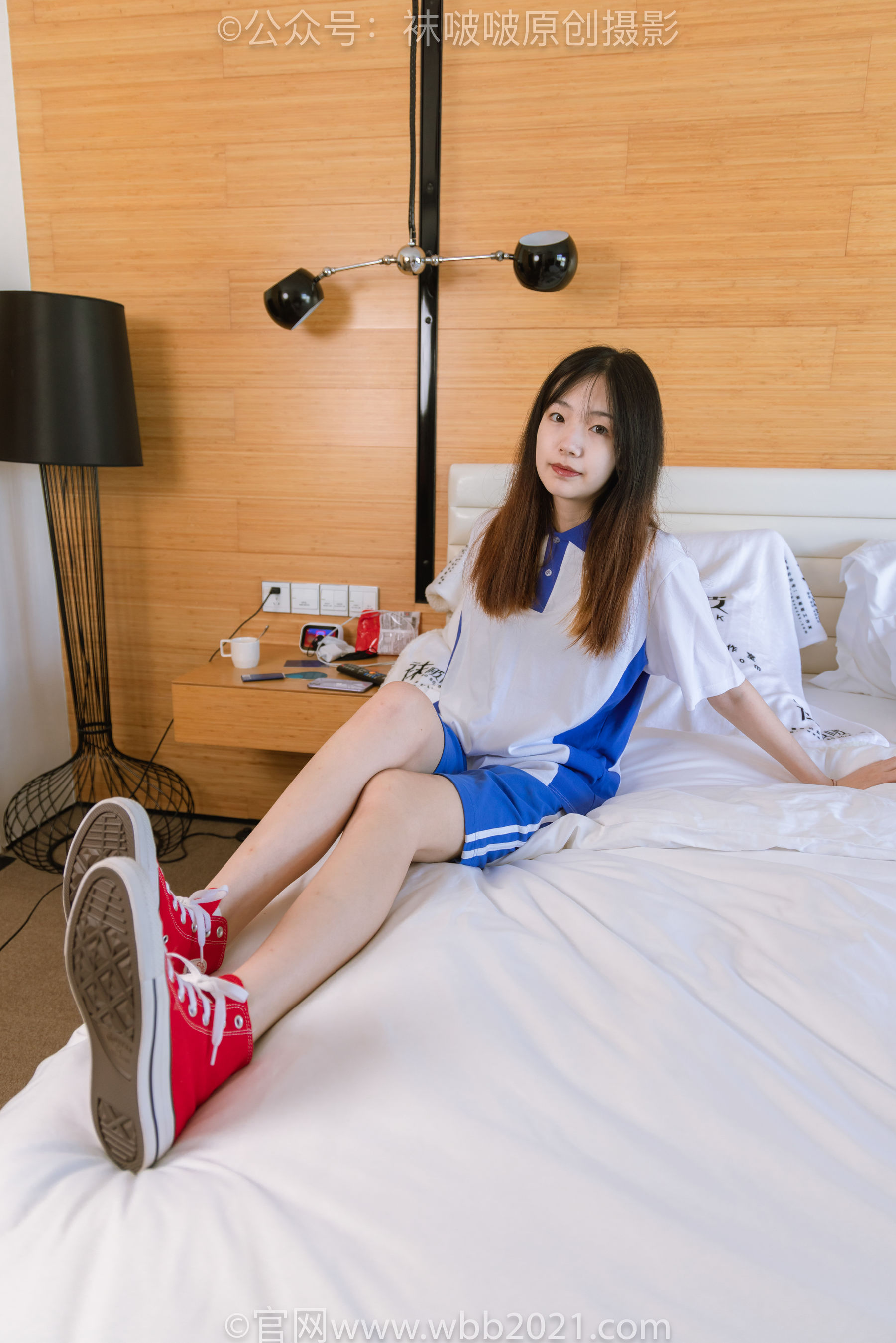 BoBoSocks袜啵啵 No.336 小甜豆 -校服、帆布鞋、白棉袜、裸足