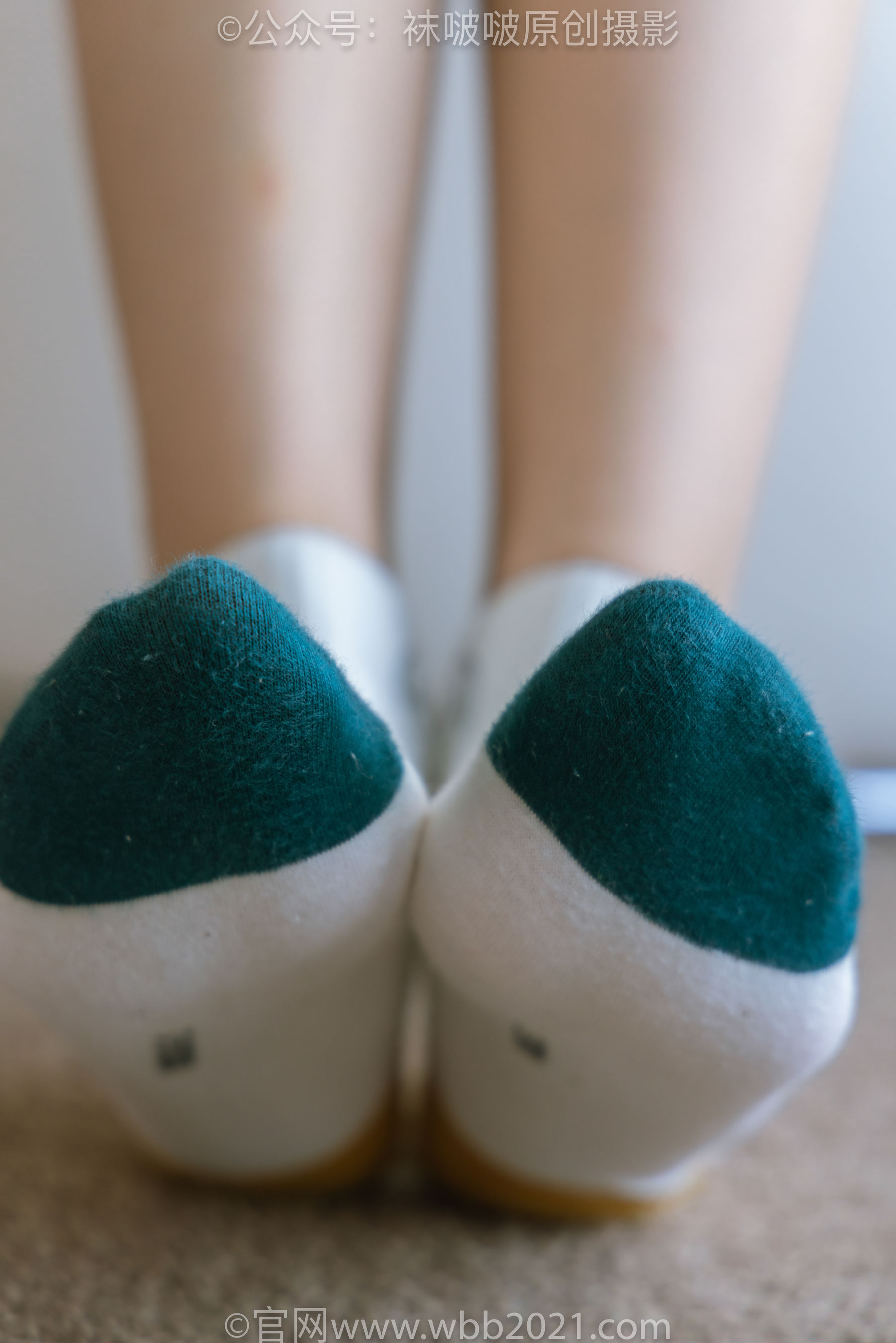 BoBoSocks袜啵啵 No.336 小甜豆 -校服、帆布鞋、白棉袜、裸足