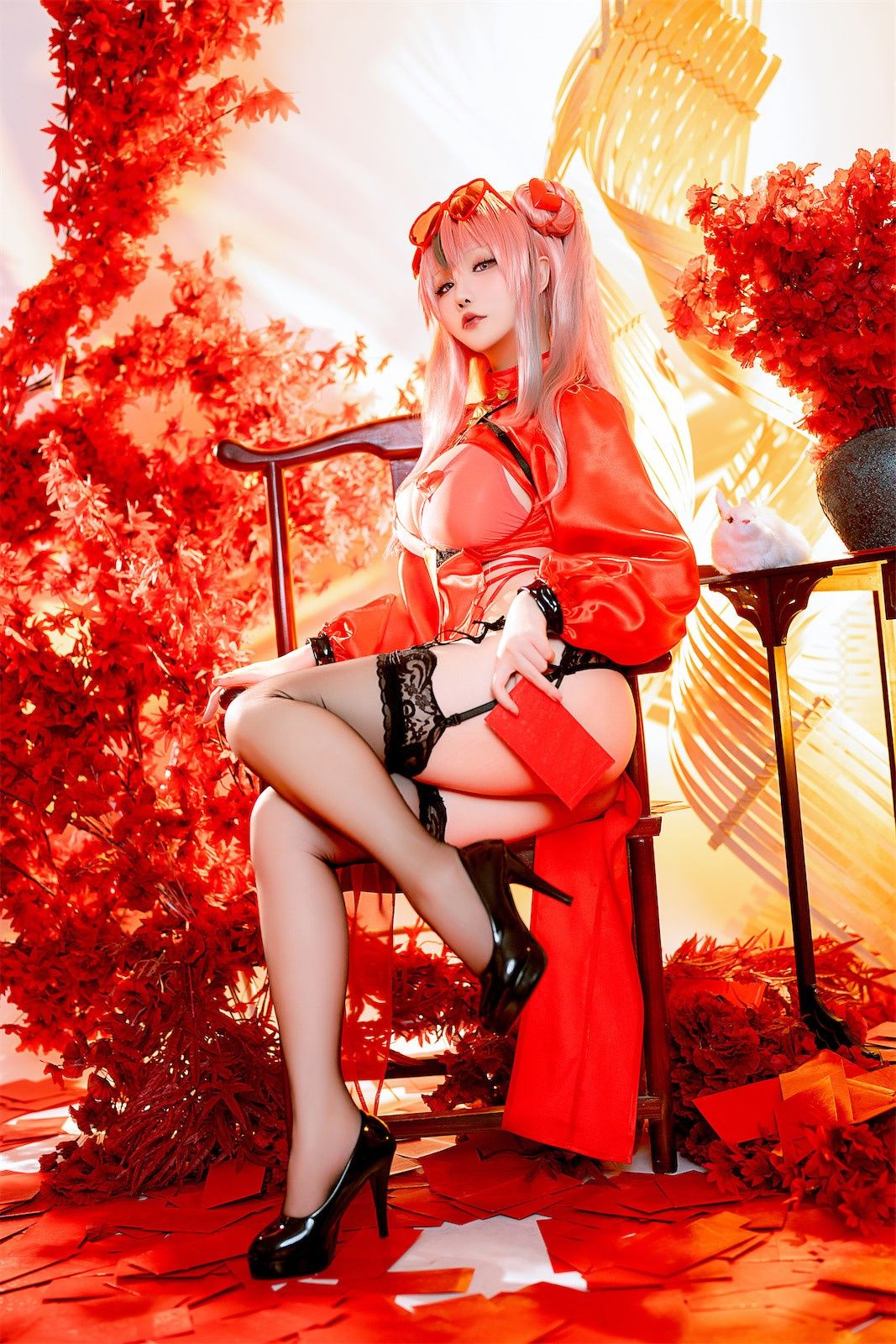 Coser小姐姐 星之迟迟 - 布莱默顿新年旗袍