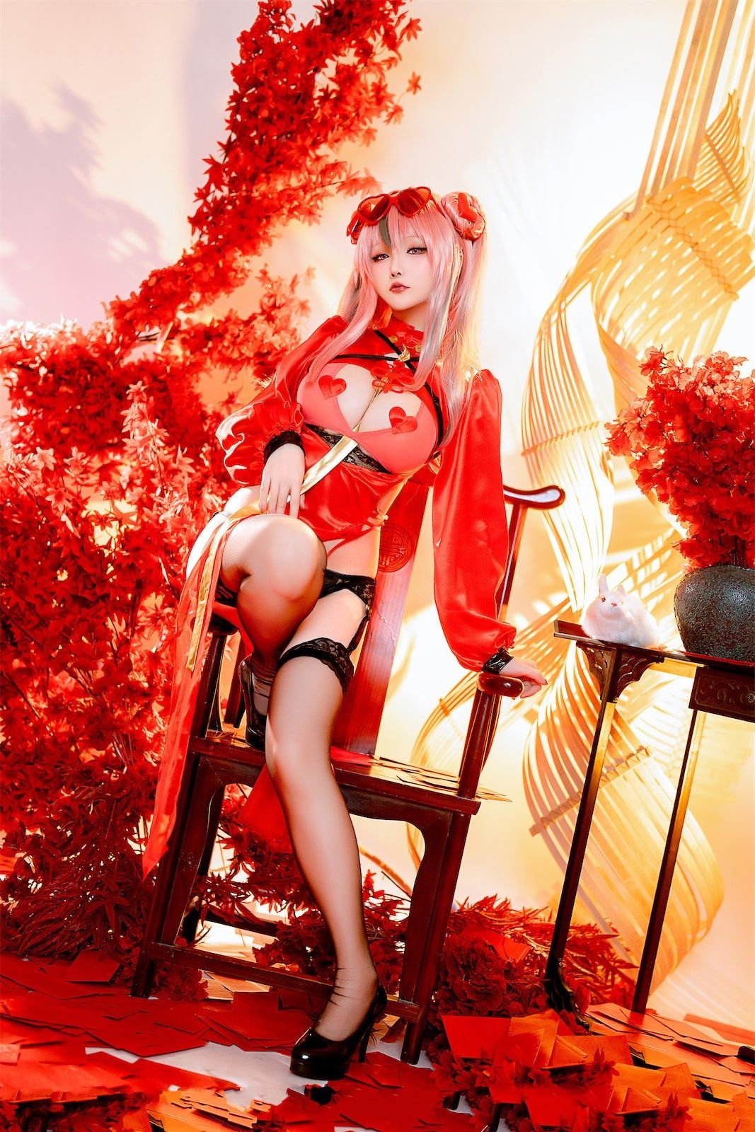 Coser小姐姐 星之迟迟 - 布莱默顿新年旗袍