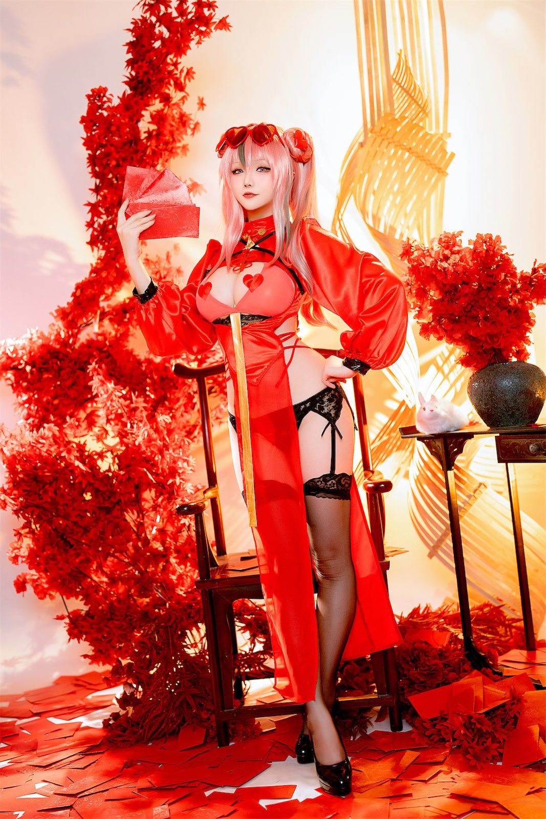 Coser小姐姐 星之迟迟 - 布莱默顿新年旗袍