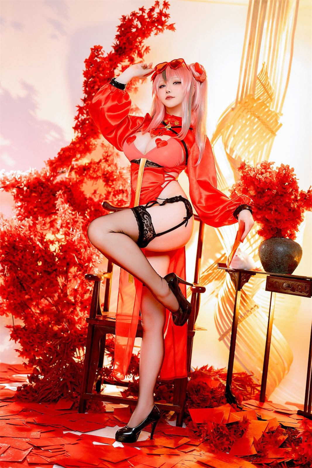 Coser小姐姐 星之迟迟 - 布莱默顿新年旗袍