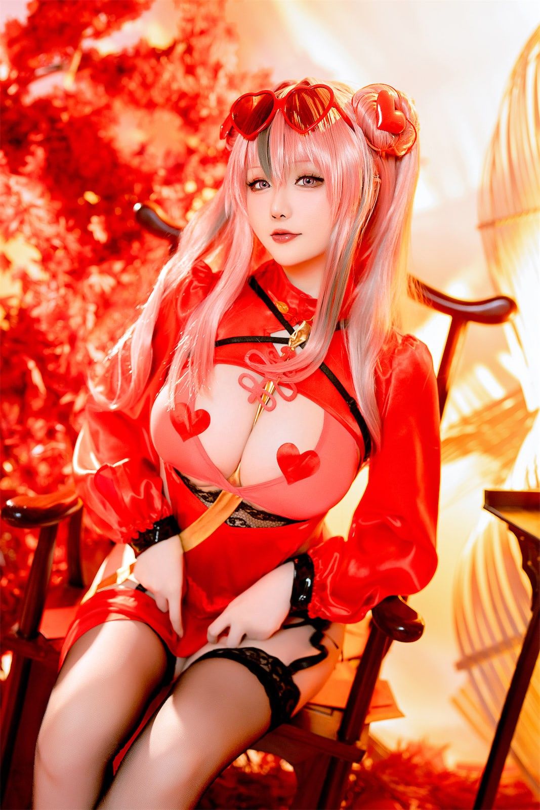 Coser小姐姐 星之迟迟 - 布莱默顿新年旗袍