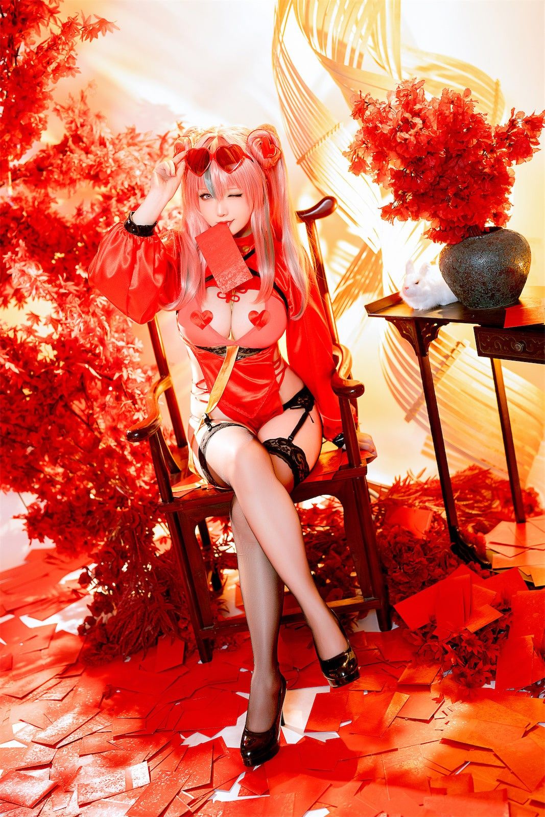 Coser小姐姐 星之迟迟 - 布莱默顿新年旗袍